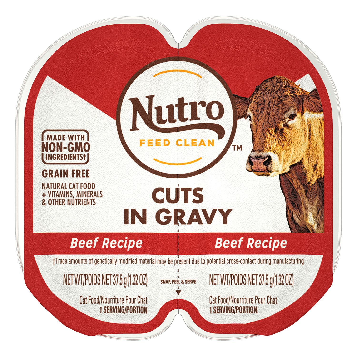 Nutro Perfect Portions Beef Recipe Cuts In Gravy Cat Food