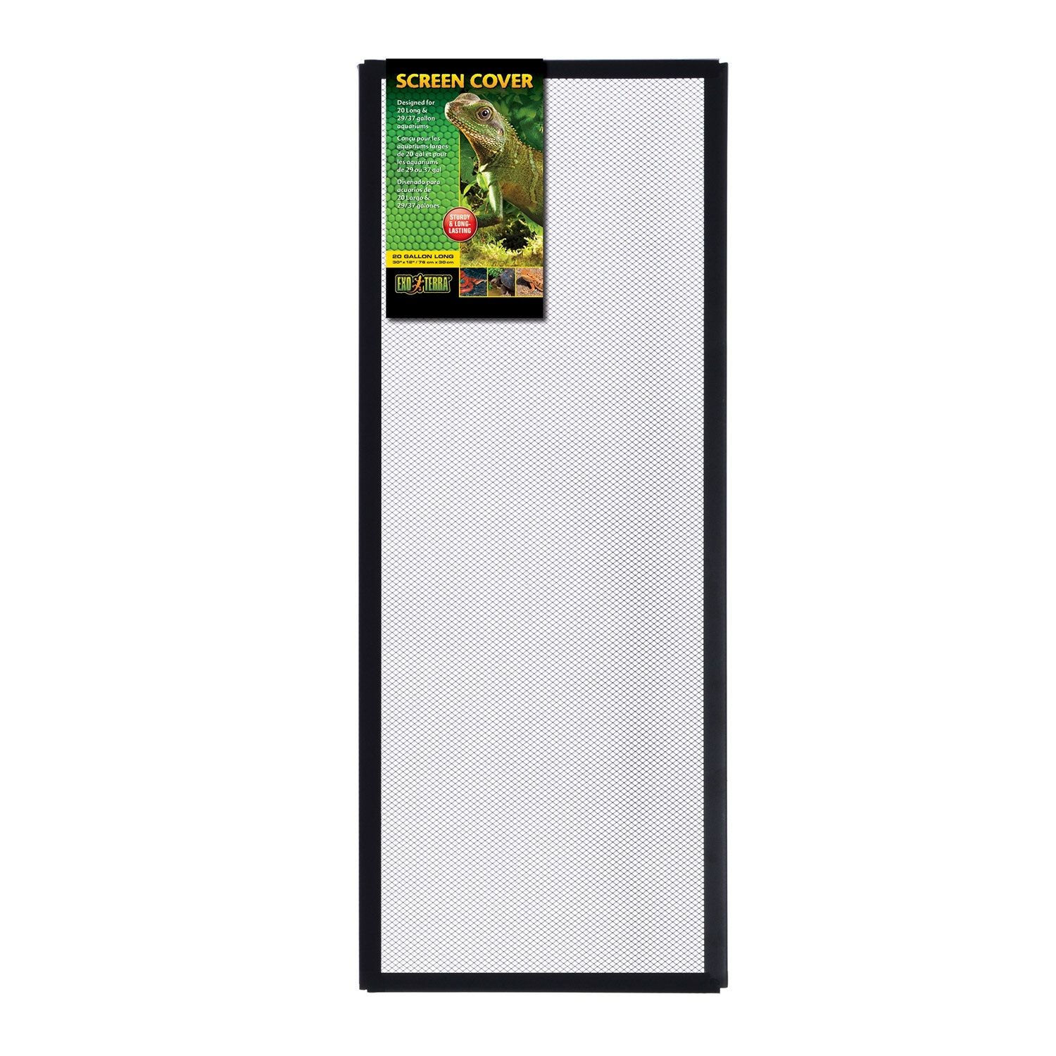 Exo Terra Screen Cover 20" To 29" Gallon For Reptile Enclosures
