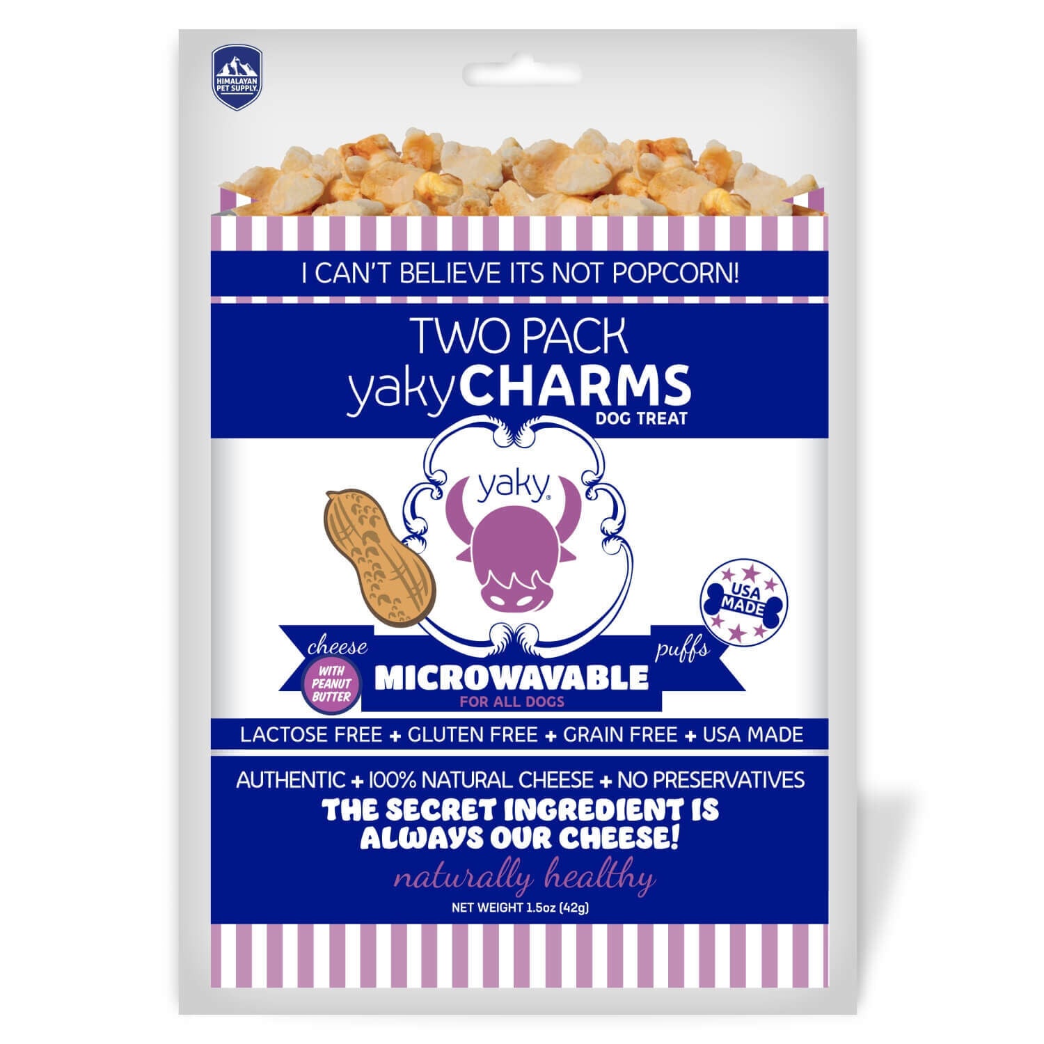 Himalayan Yackycharms Peanut Butter Dog Treats