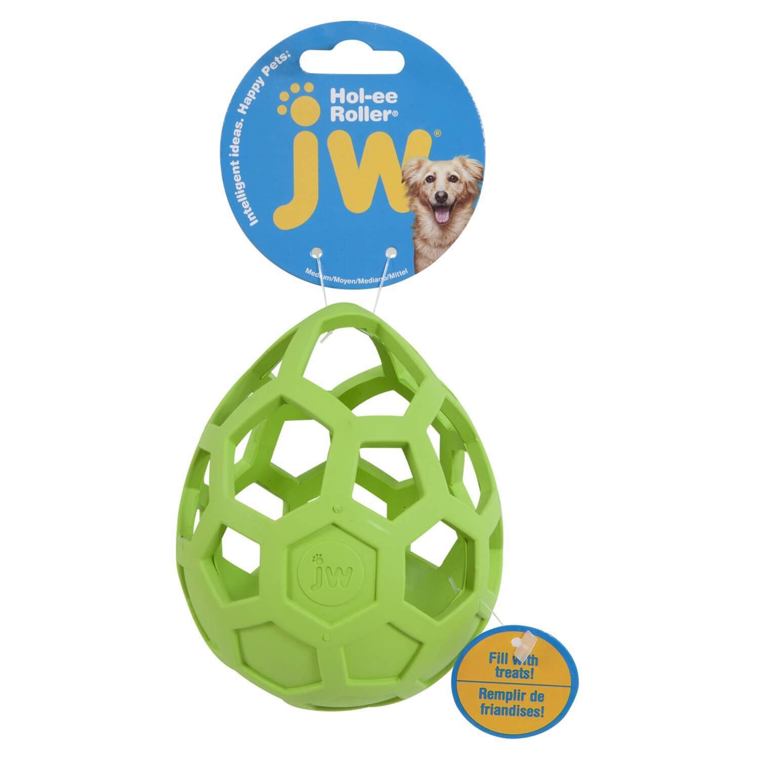 Jw Pet Hol-Ee Roller Wobbler Dog Toy, Assorted Colors