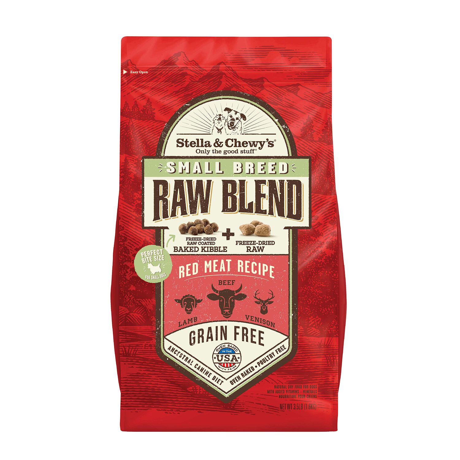 Stella & Chewy's Raw Blend Red Meat Small Breed Recipe Dog Food
