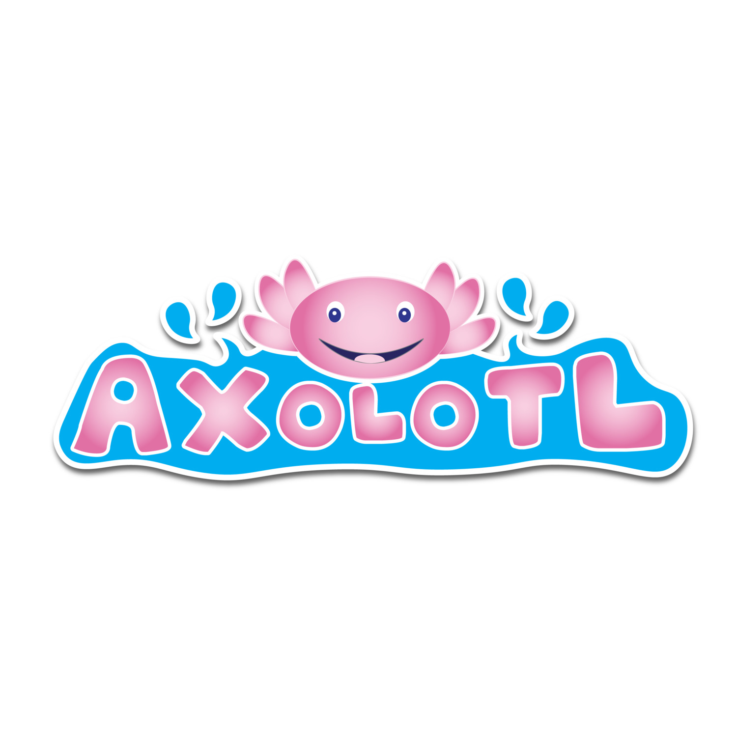 Spot Axolotl Plush Squeaky Stuffing-Free Dog Toy, 14", Assorted Colors