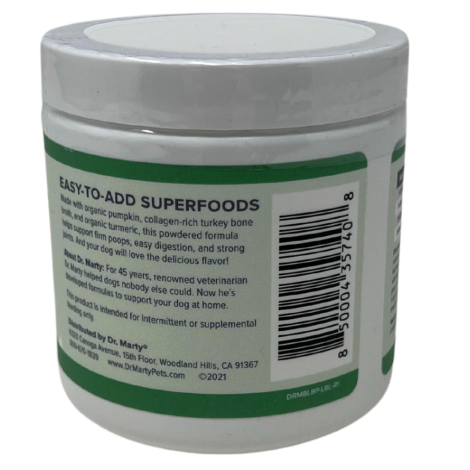 Dr. Marty Better Life Boosters Pumpkin Blend Dog Supplement