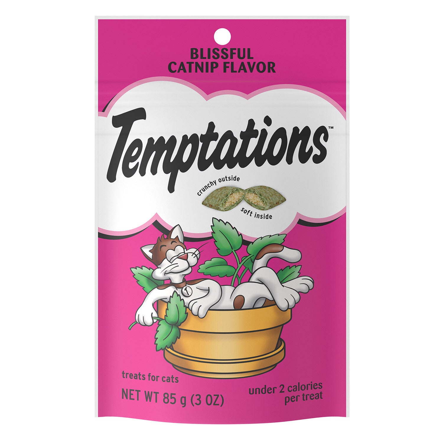 Temptations Blissful Catnip Flavour Cat Treat