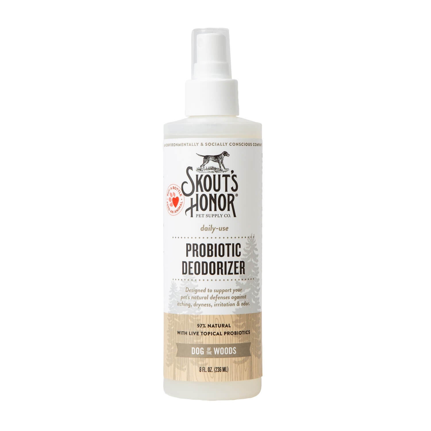 Probiotic Deodorizer Dog Wood