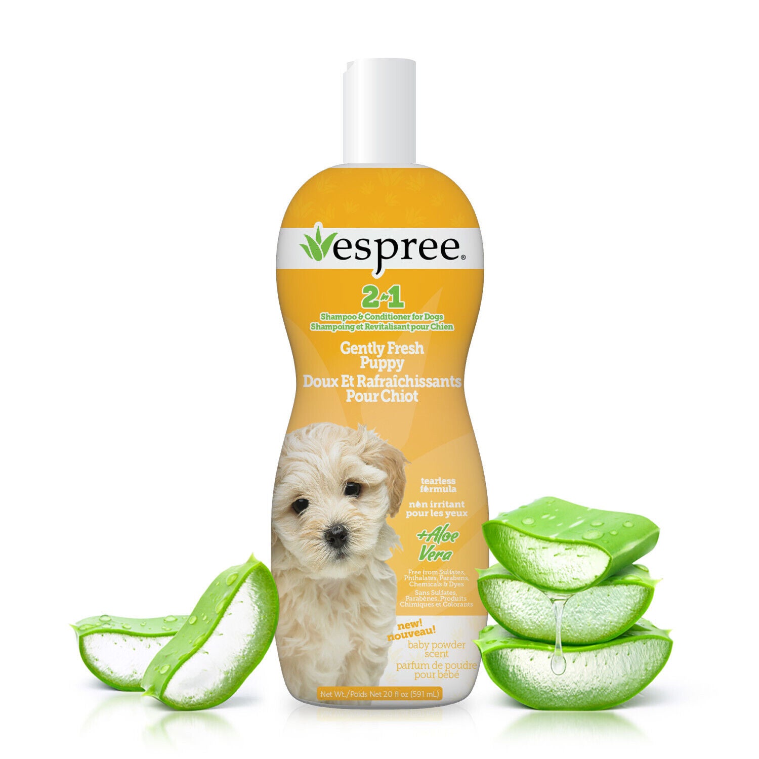 Espree 2-In-1 Gently Fresh Puppy Shampoo & Conditioner, 20Oz
