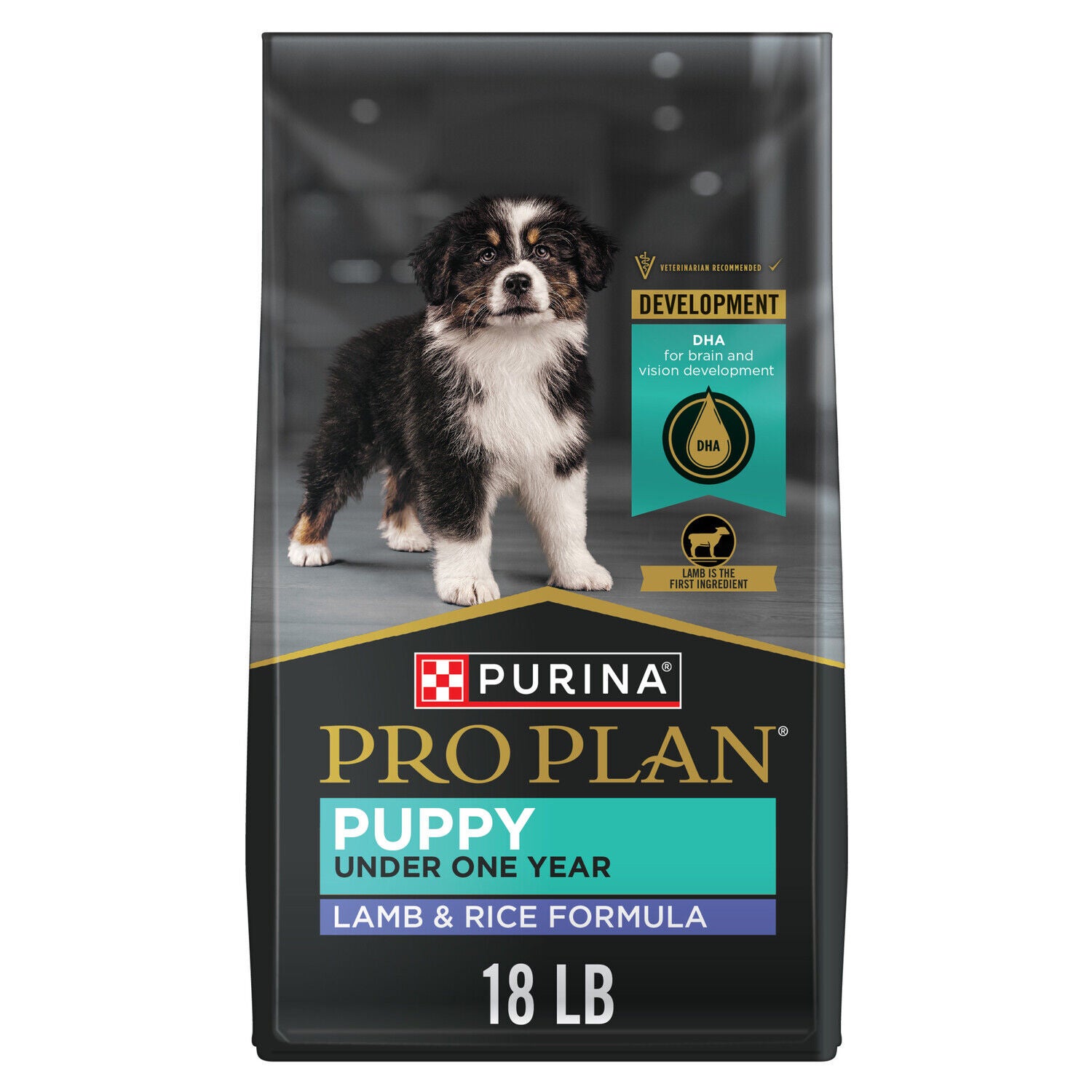 Purina Pro Plan High-Protein Puppy Formula Dry Dog Food, Lamb & Rice, 6Lb