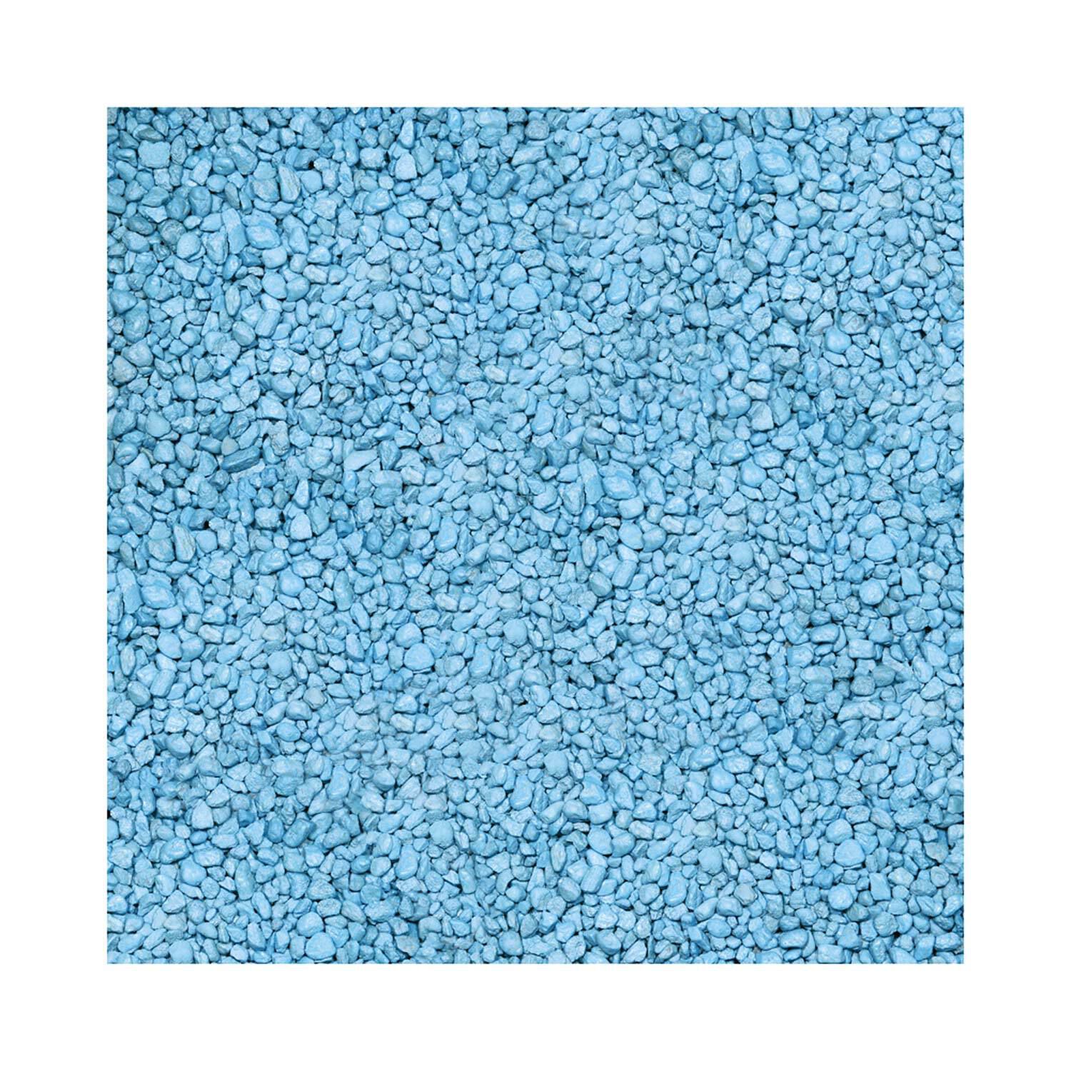 Pure Water Pebbles Aquarium Gravel, Heavenly Blue