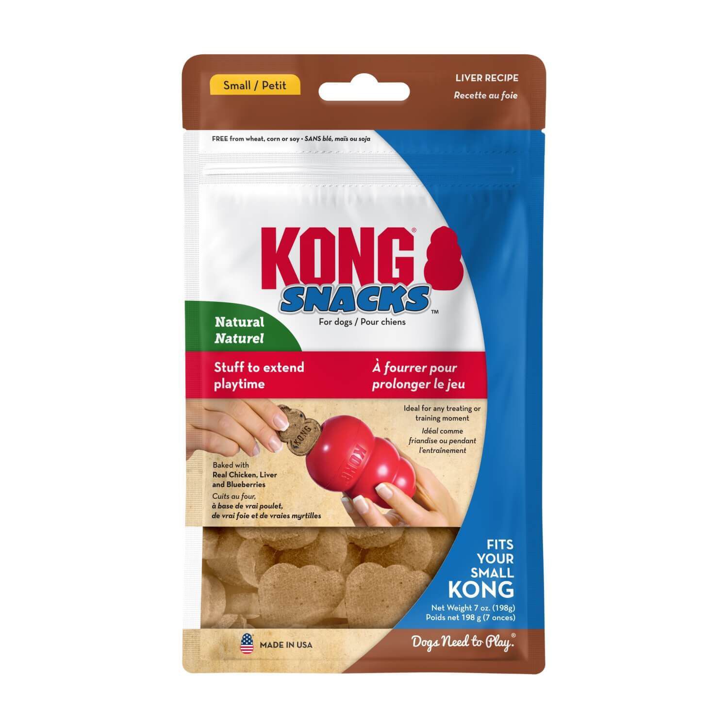 Kong Snacks&reg; Liver Biscuits Dog Treats, Small