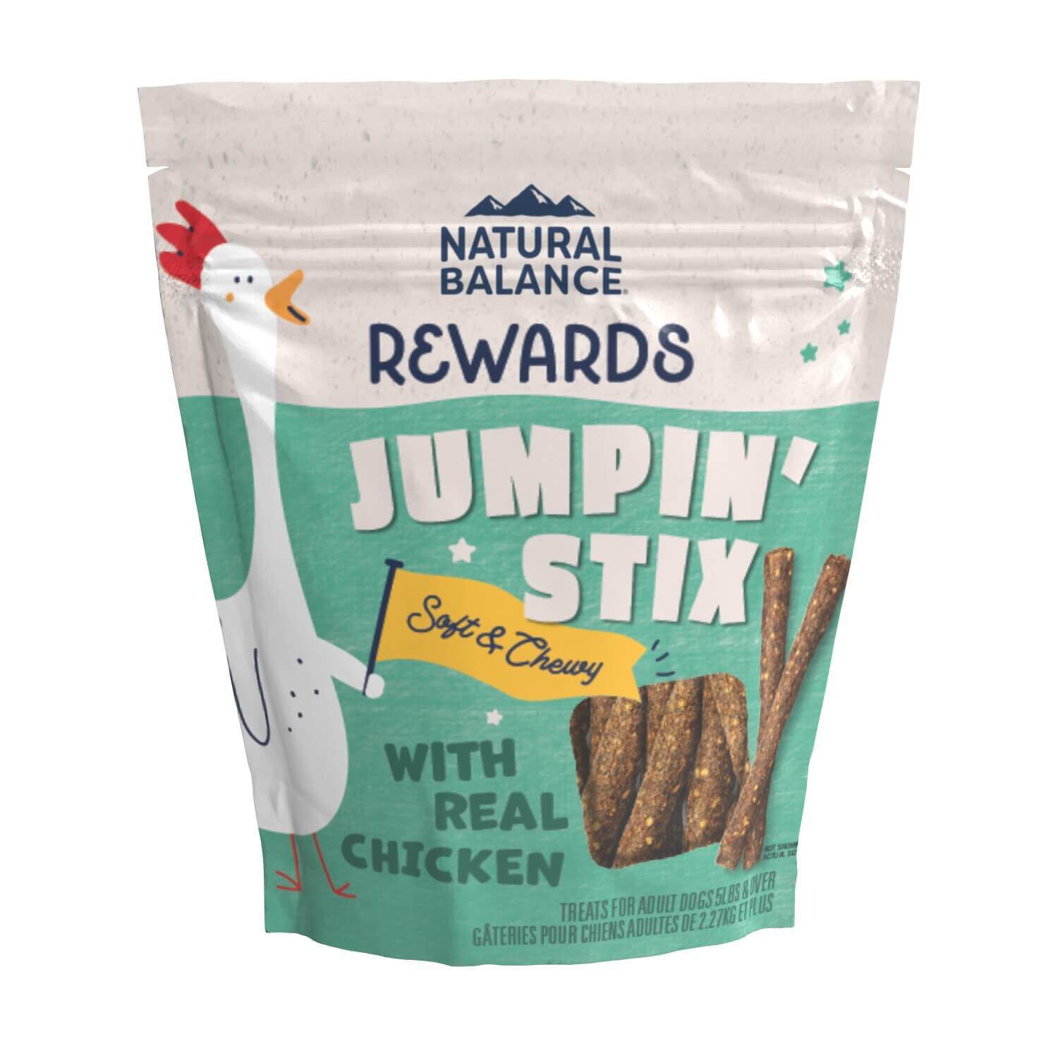 Natural Balance Rewards Jumpin' Stix Chicken & Sweet Potato Recipe Limited Ingredient Dog Treats