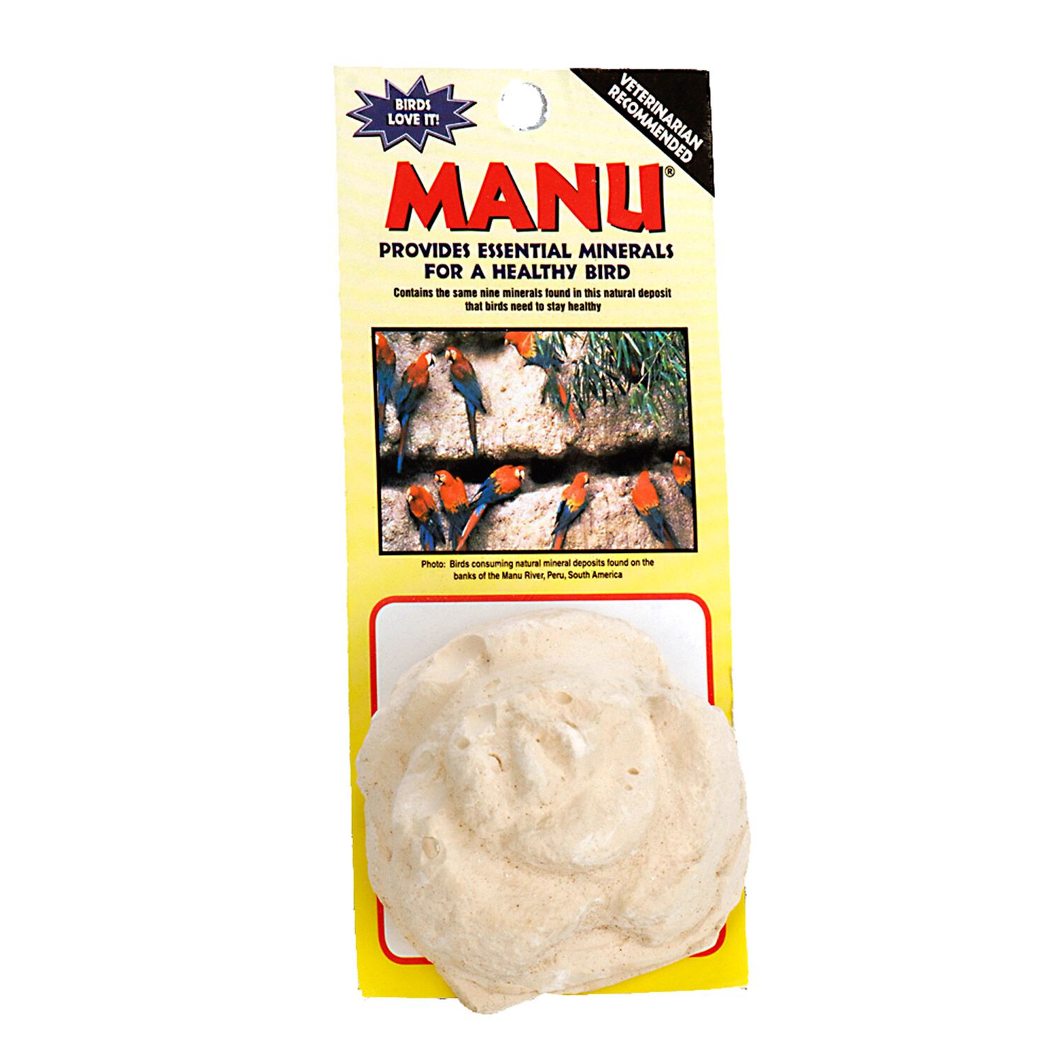 Manu Mineral Rose Block For Birds
