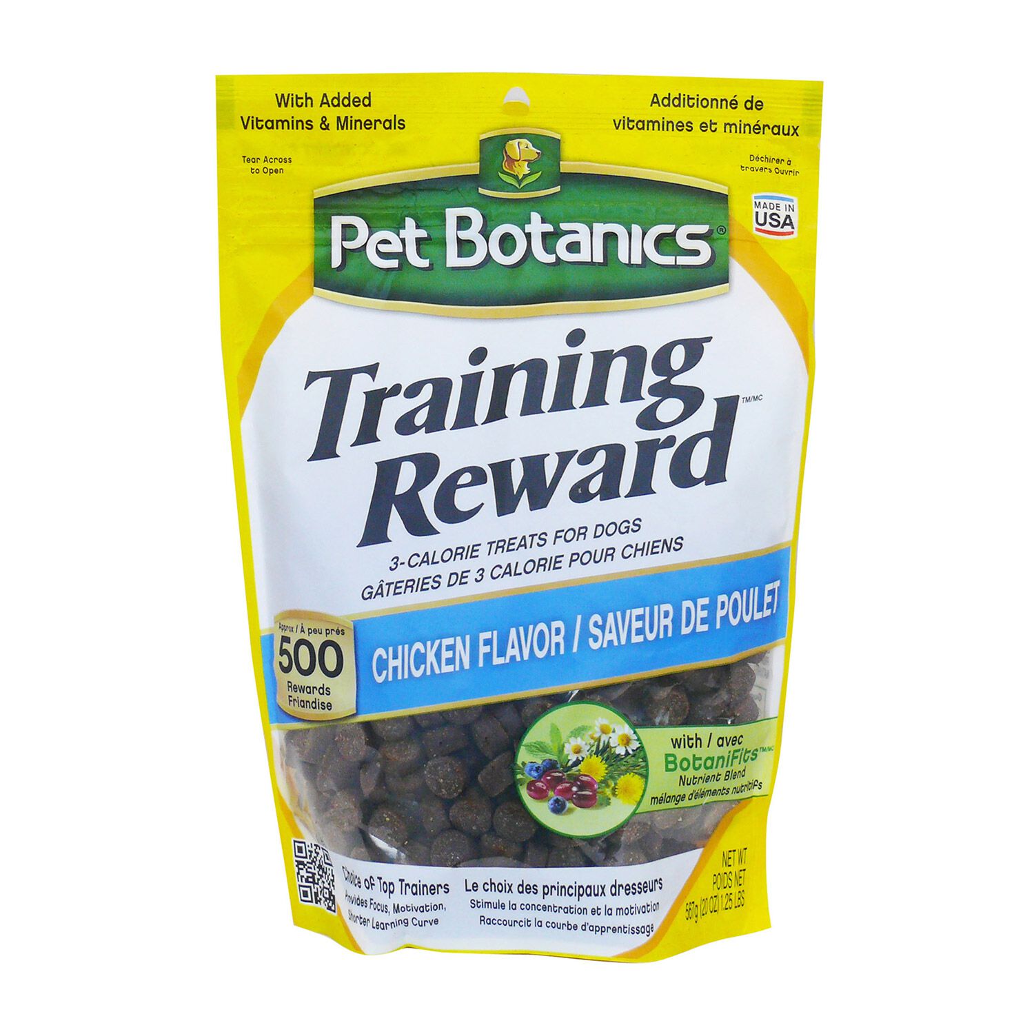 Pet Botanics Training Reward Chicken Flavor Dog Treat