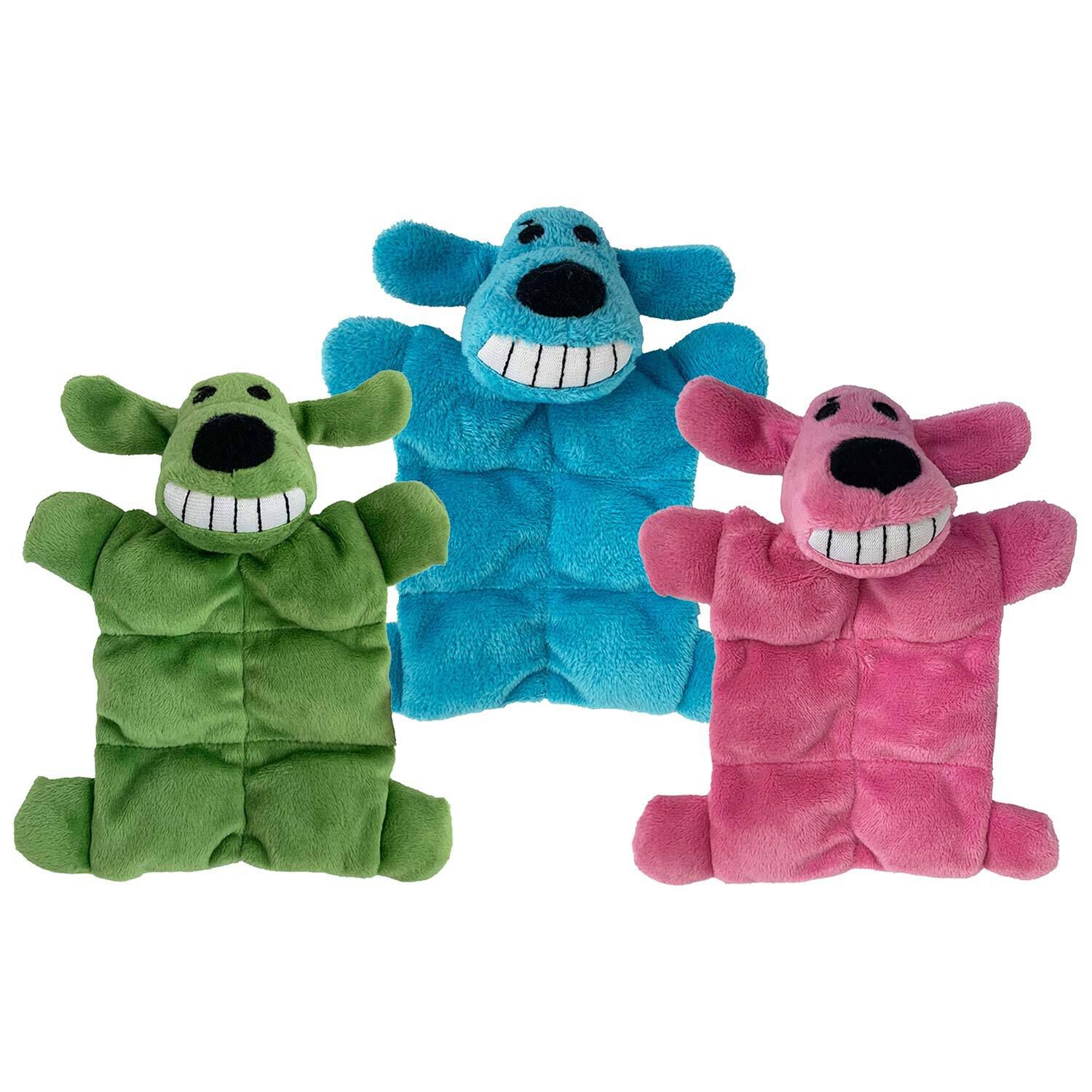 Mini Loofa Squeaker Mat Dog Toy