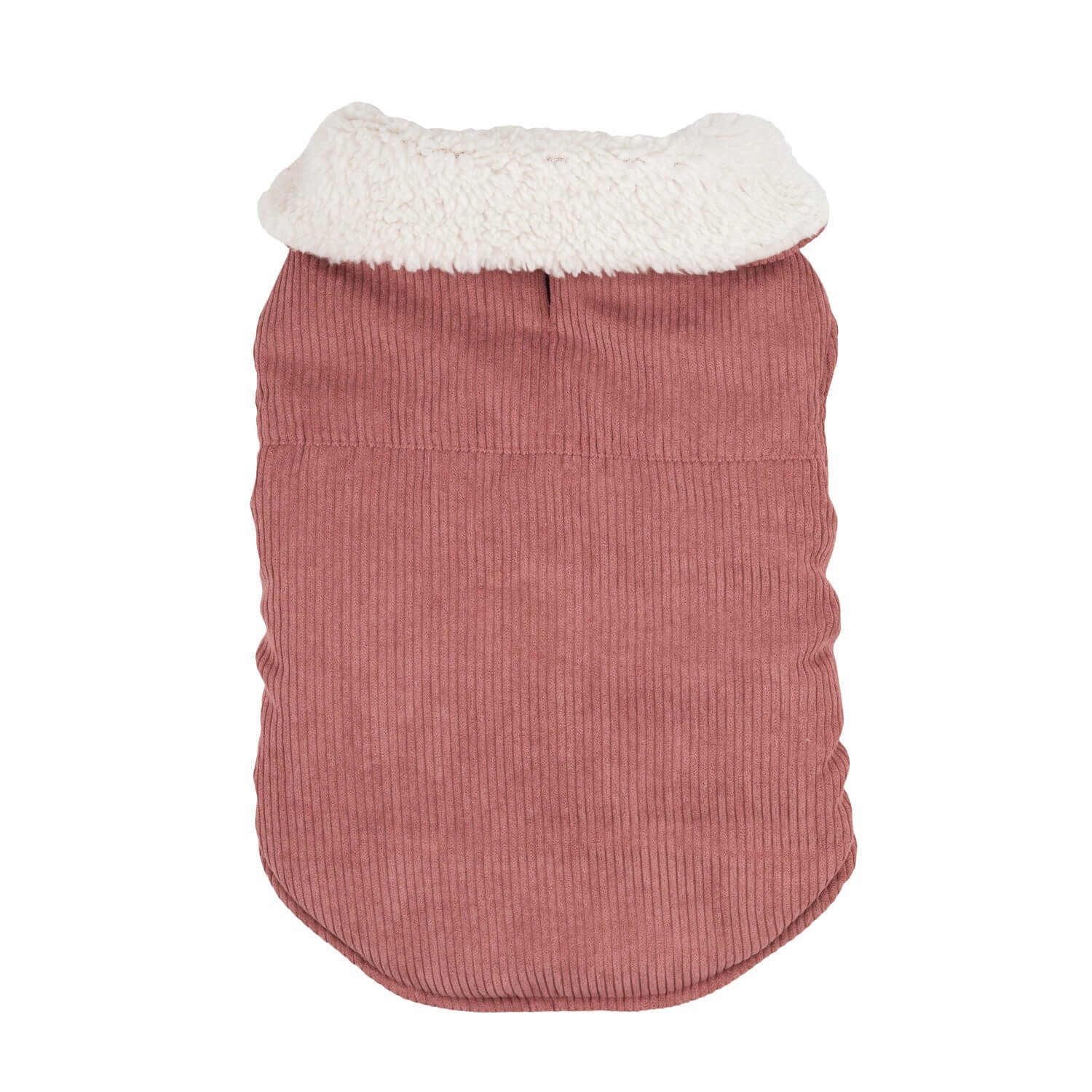Simply Dog Pink Corduroy With Sherpa Collar Fall Dog Jacket