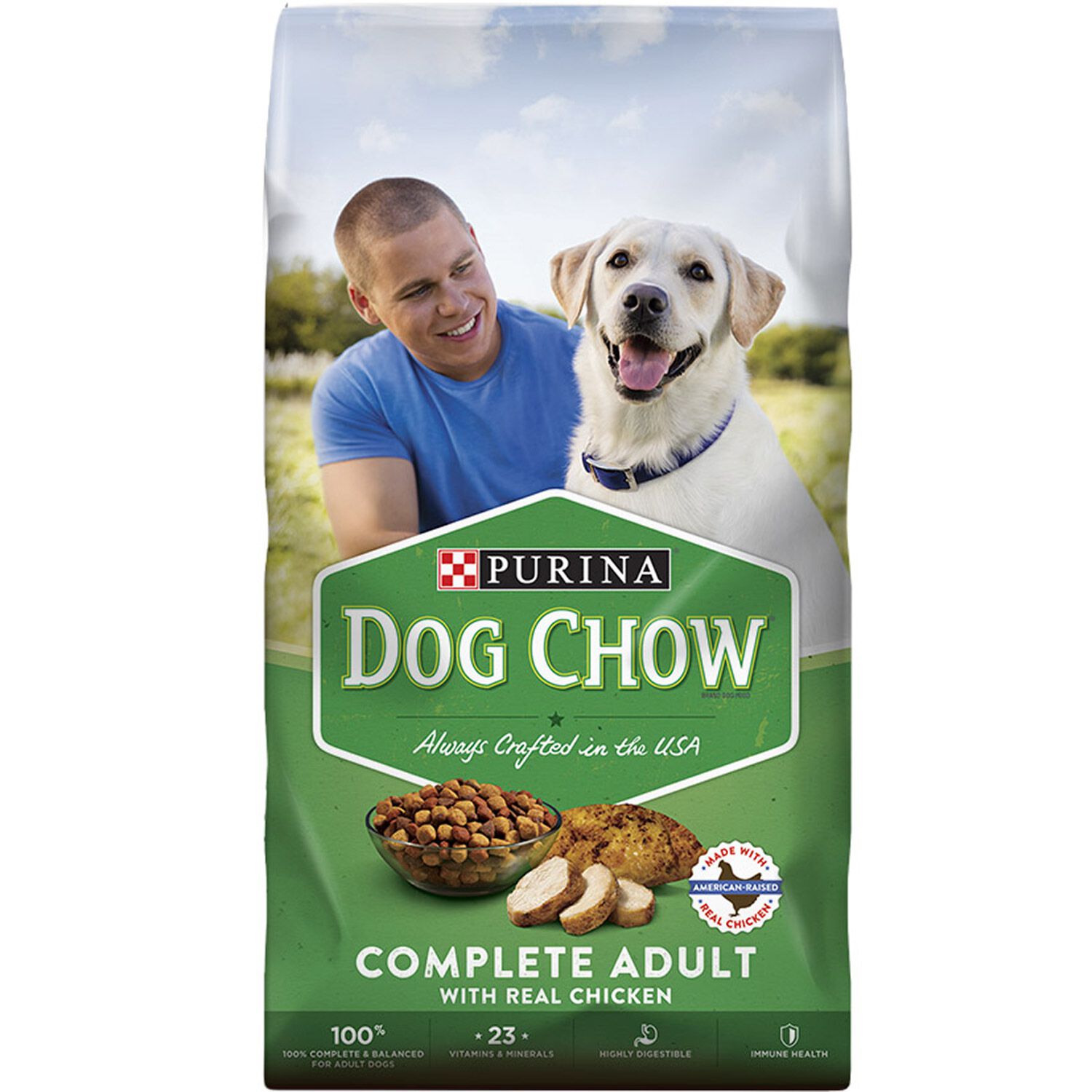 Purina Dog Chow Purina Complete Adult Kibble With Chicken Flavor Dry Dog Food