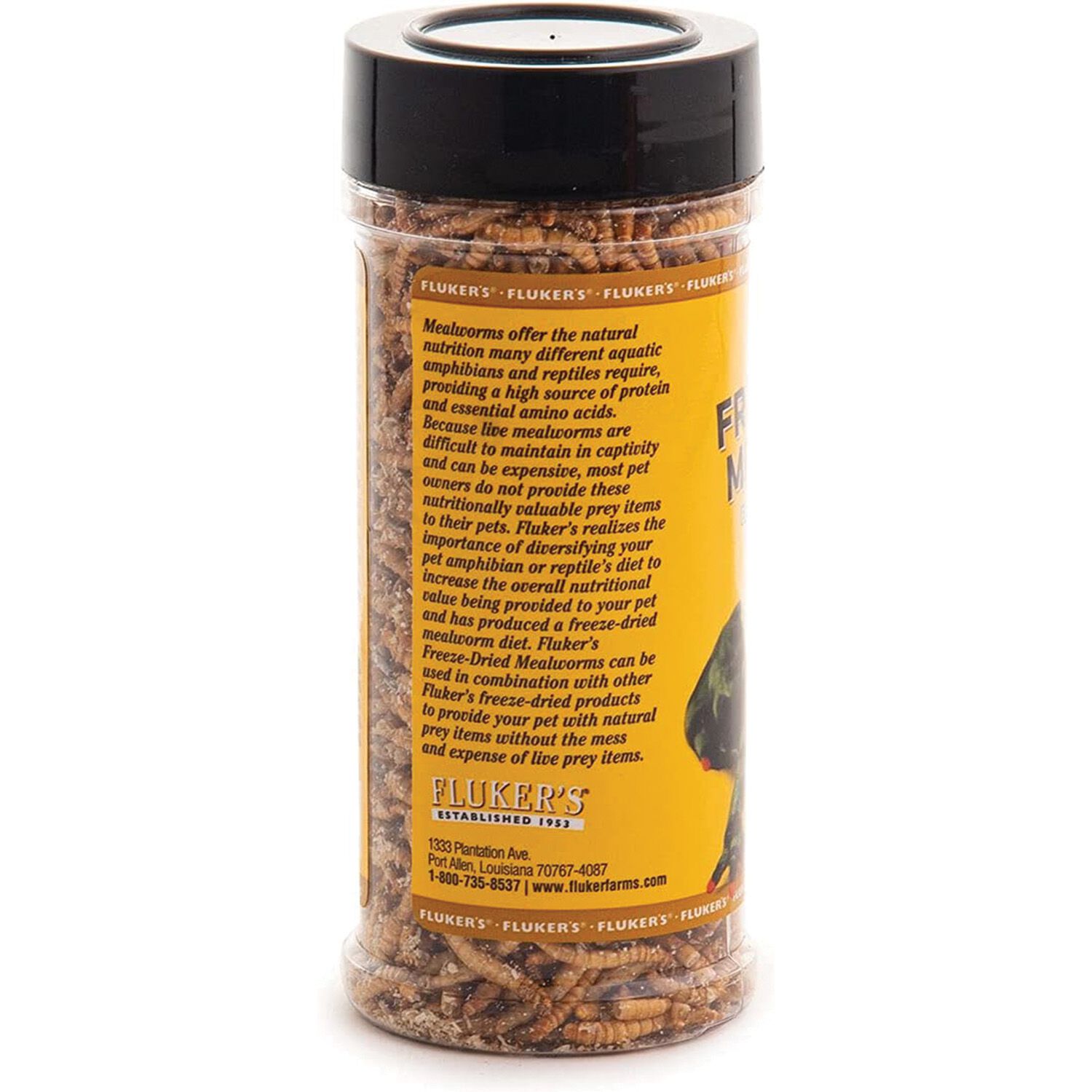 Fluker's Freeze Dried Mealworms Reptile Food