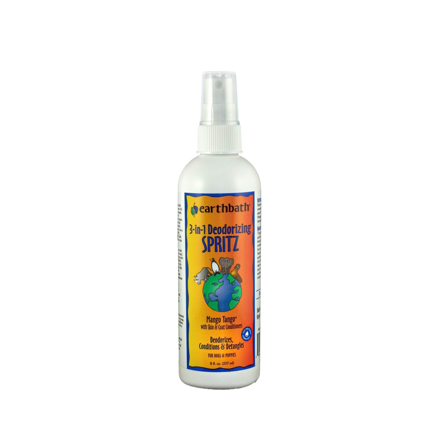 Earthbath 3-In-1 Deodorizing Dog Spray, Mango Tango