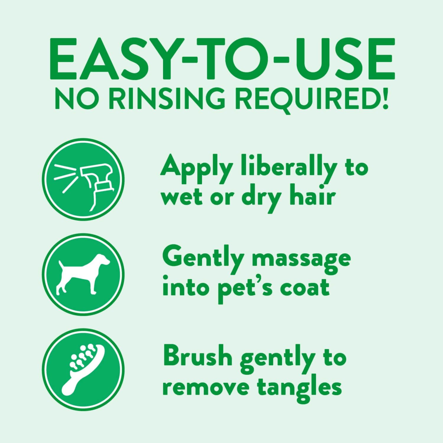 Tropiclean Sweet Pea Tangle Remover Spray For Dogs & Cats