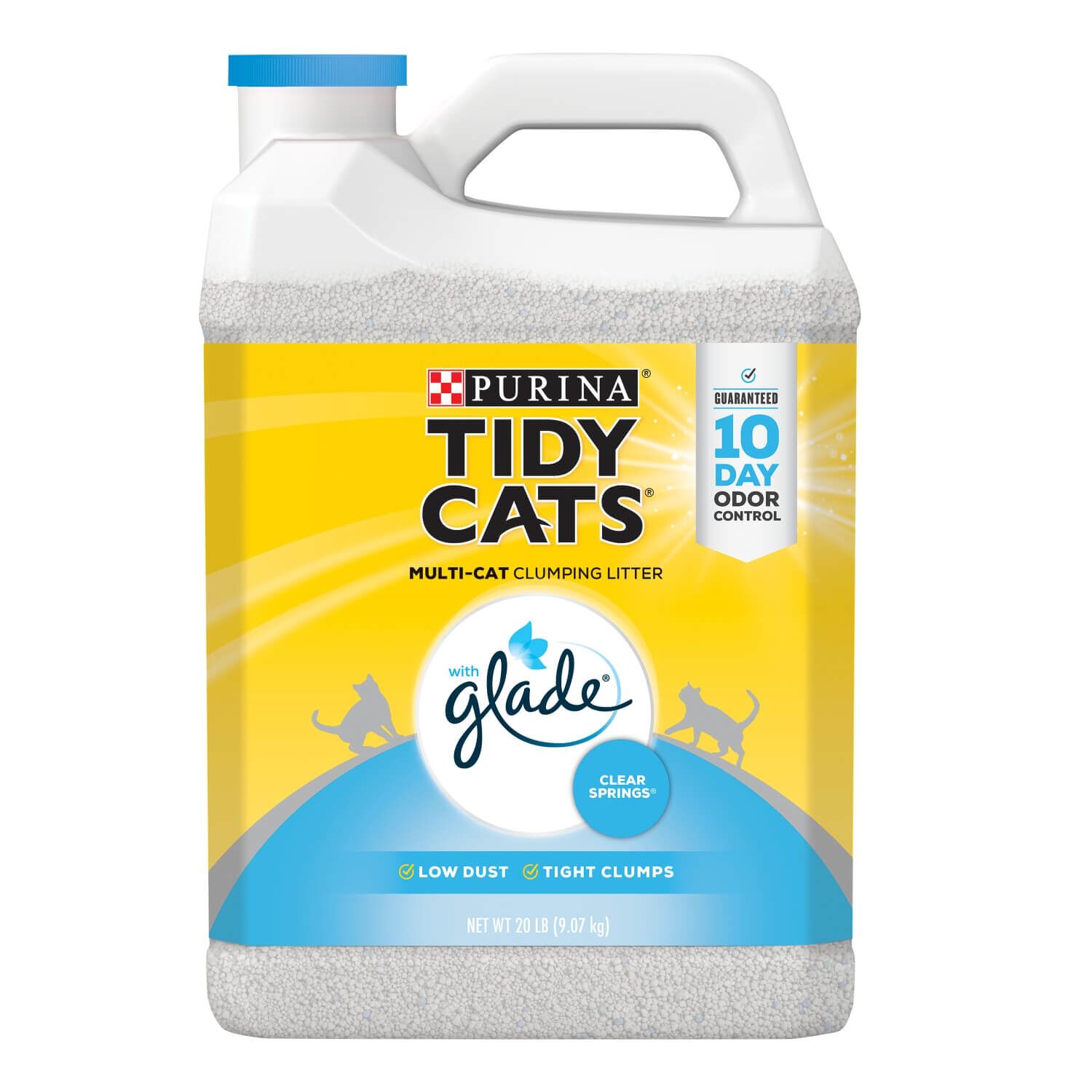 Tidy Cats Multi-Cat Clumping Cat Litter With Glade