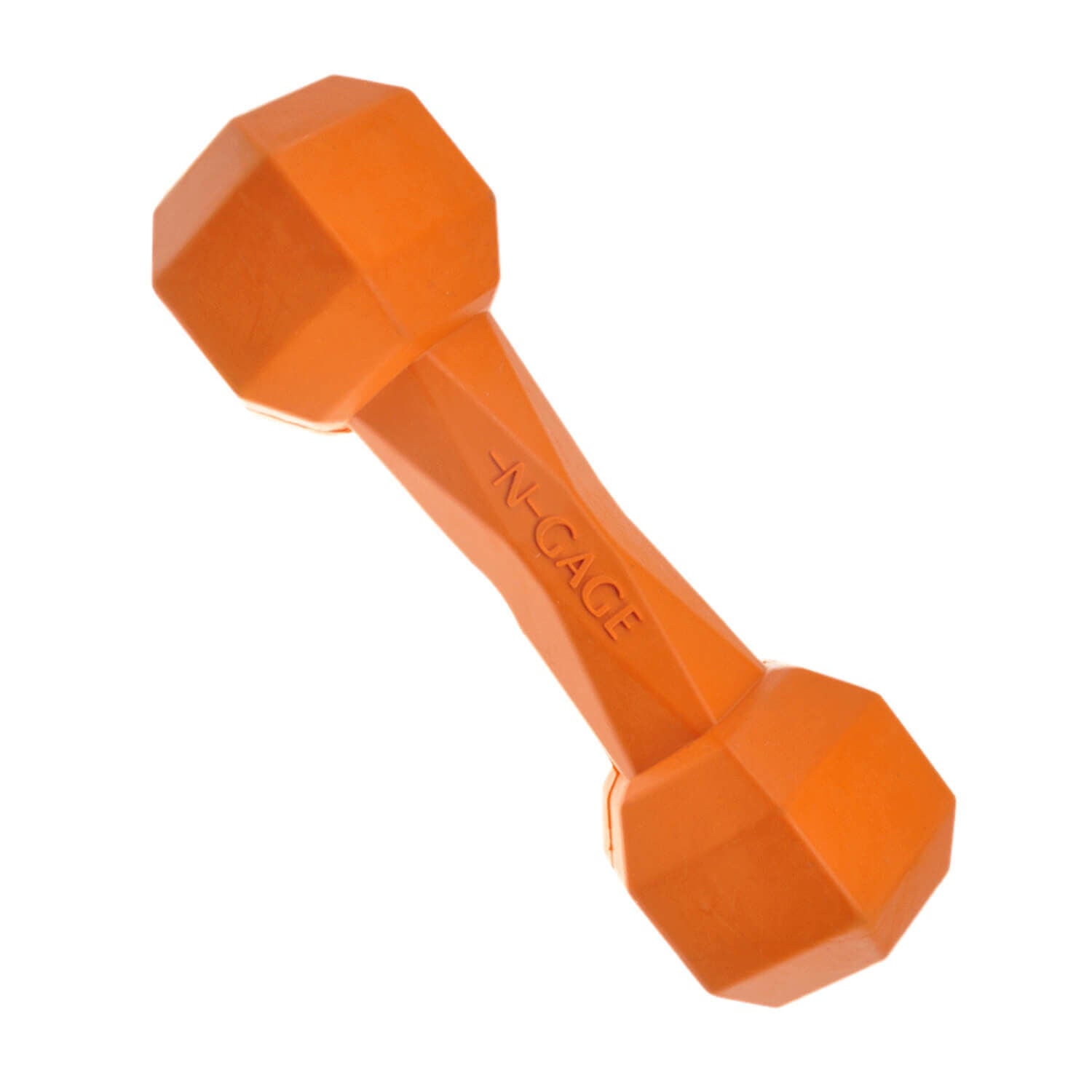 N-Gage Dumbbell Fetch And Chew Dog Toy, Regular, 6.9"