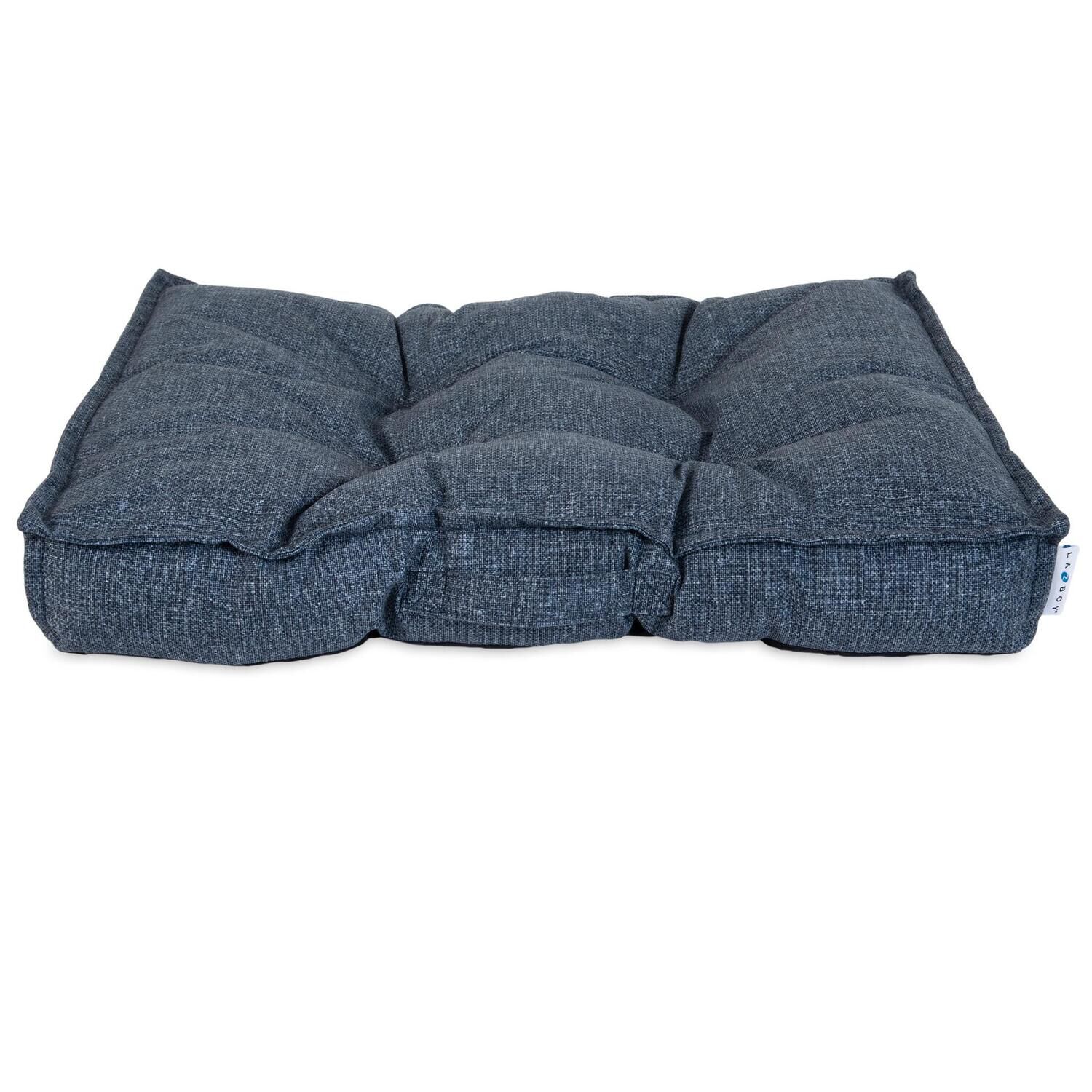 Lazboy Indoor/Outdoor Millie Mattress Dog Bed, 28X20" - Blue