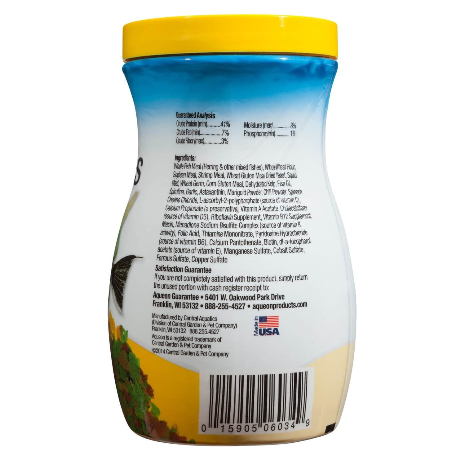 Aqueon Tropical Flakes Fish Food