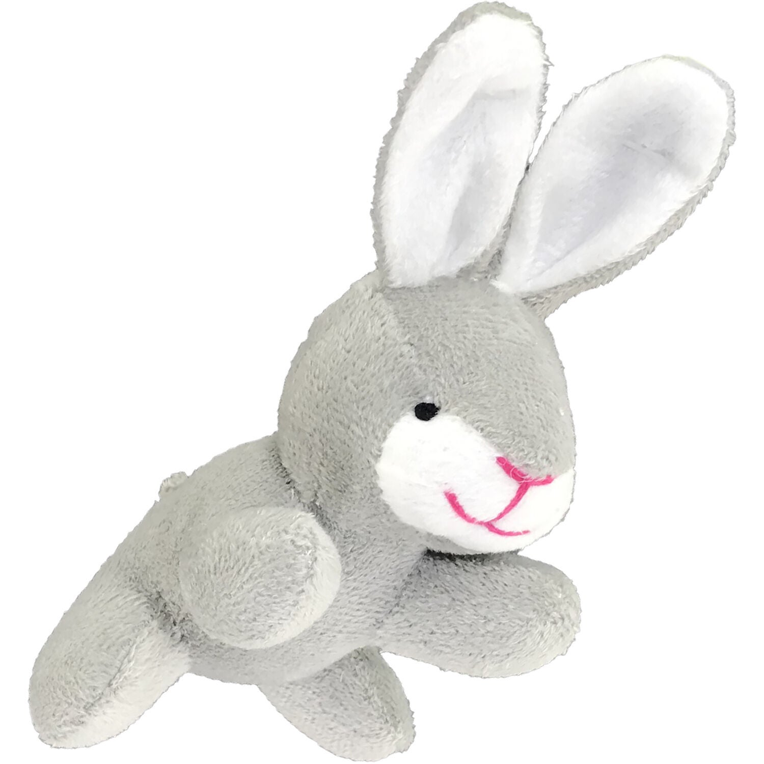 Pet Sport Tiny Tots Barn Buddy Plush Dog Toy, Ricky Rabbit, 3"