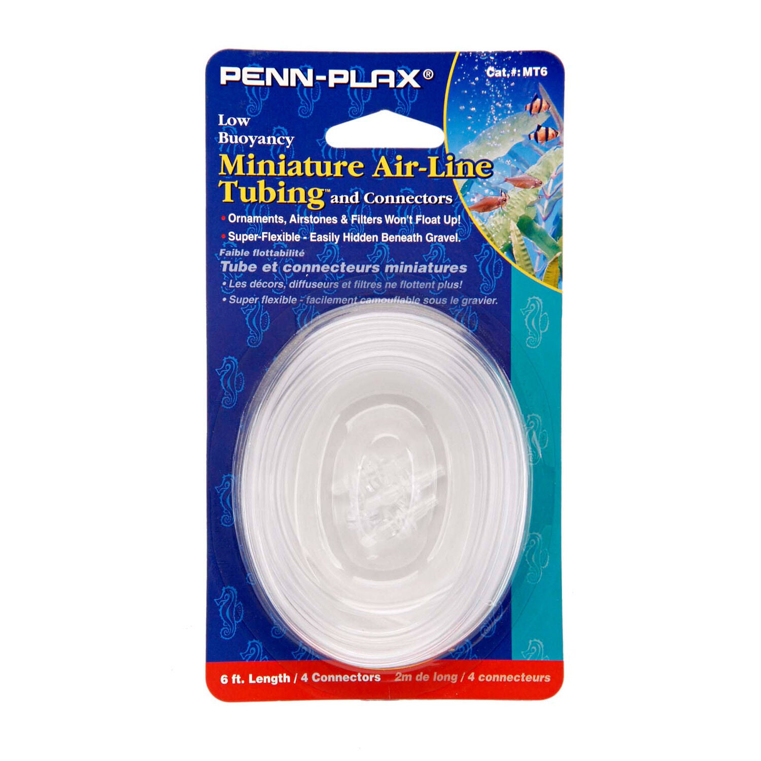 Penn-Plax Mini Airline Tubing 6'