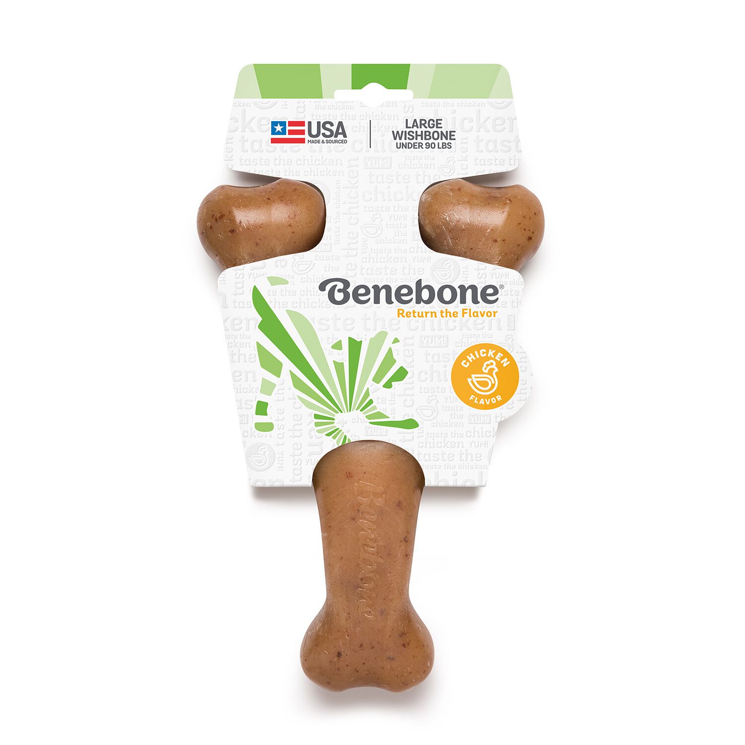 Benebone Chicken Wishbone Dog Chew Toy