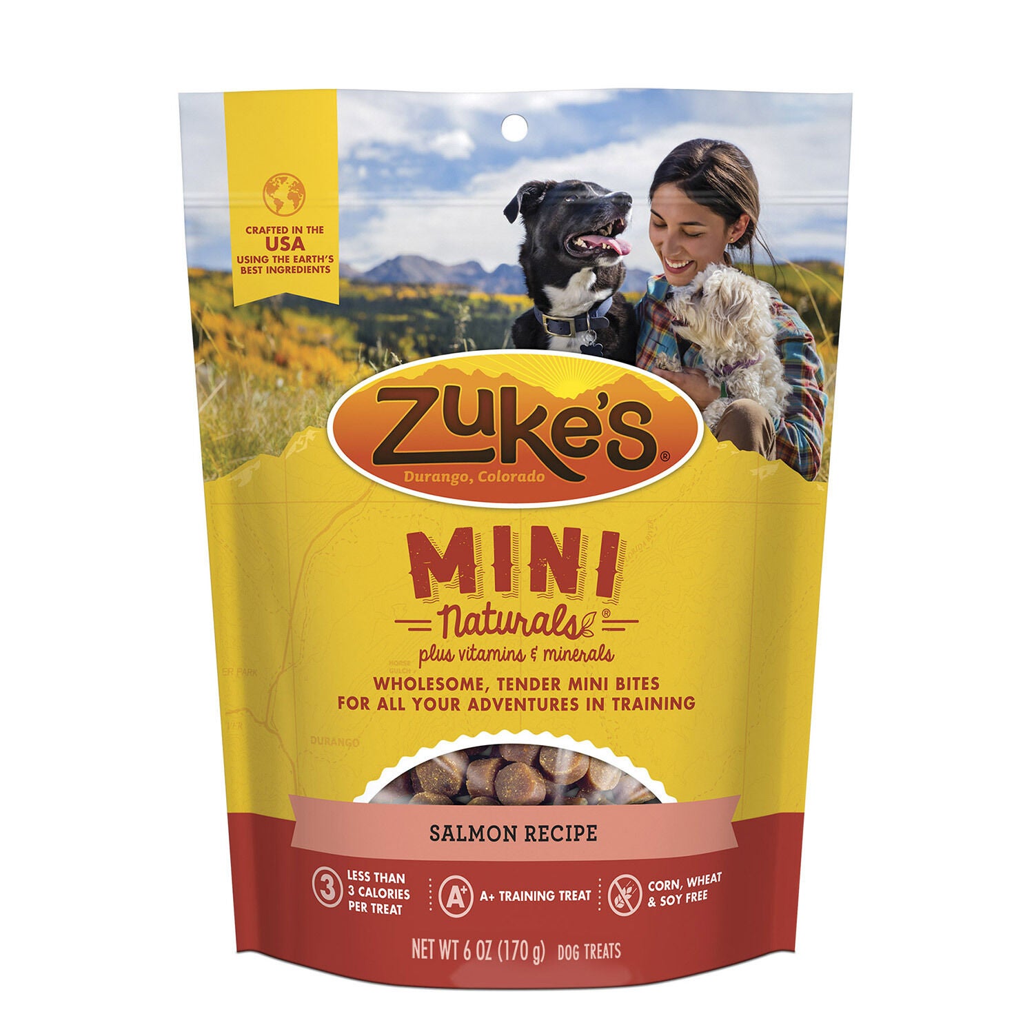 Mini Naturals Salmon Recipe Dog Treats