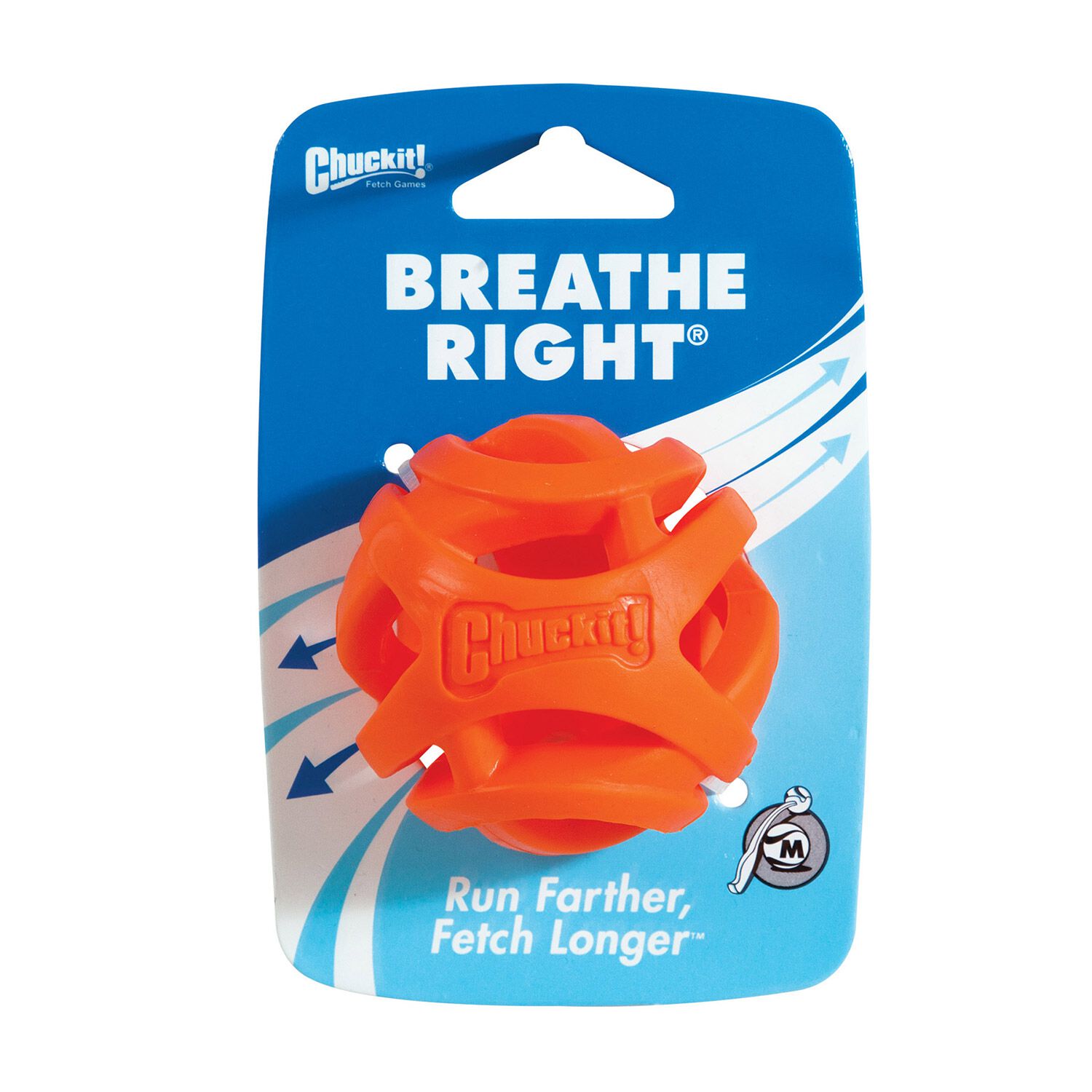 Chuckit! Breathe Right Fetch Balls Dog Toys, 2-Pk