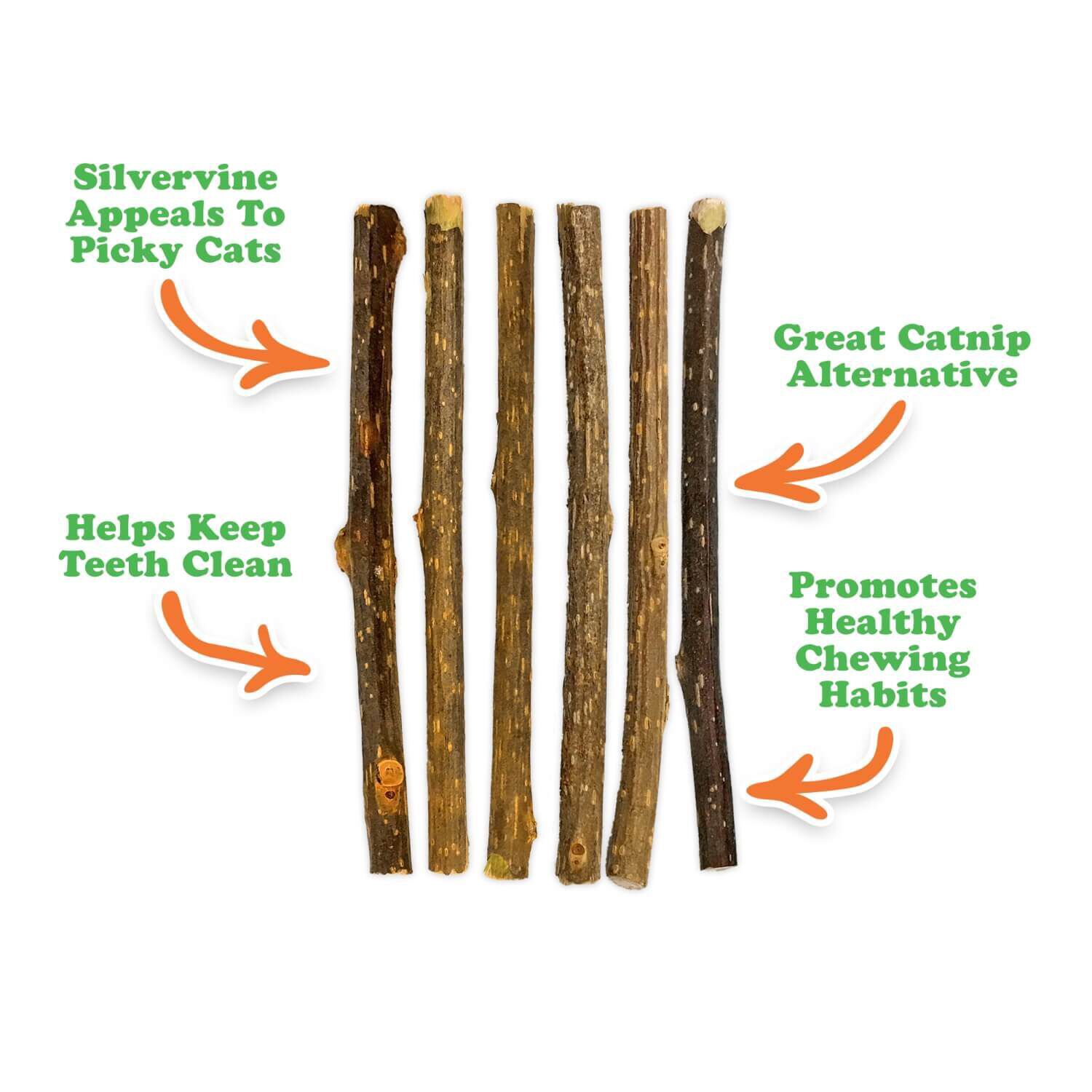 Meowijuana Silvervine Sticks For Cats