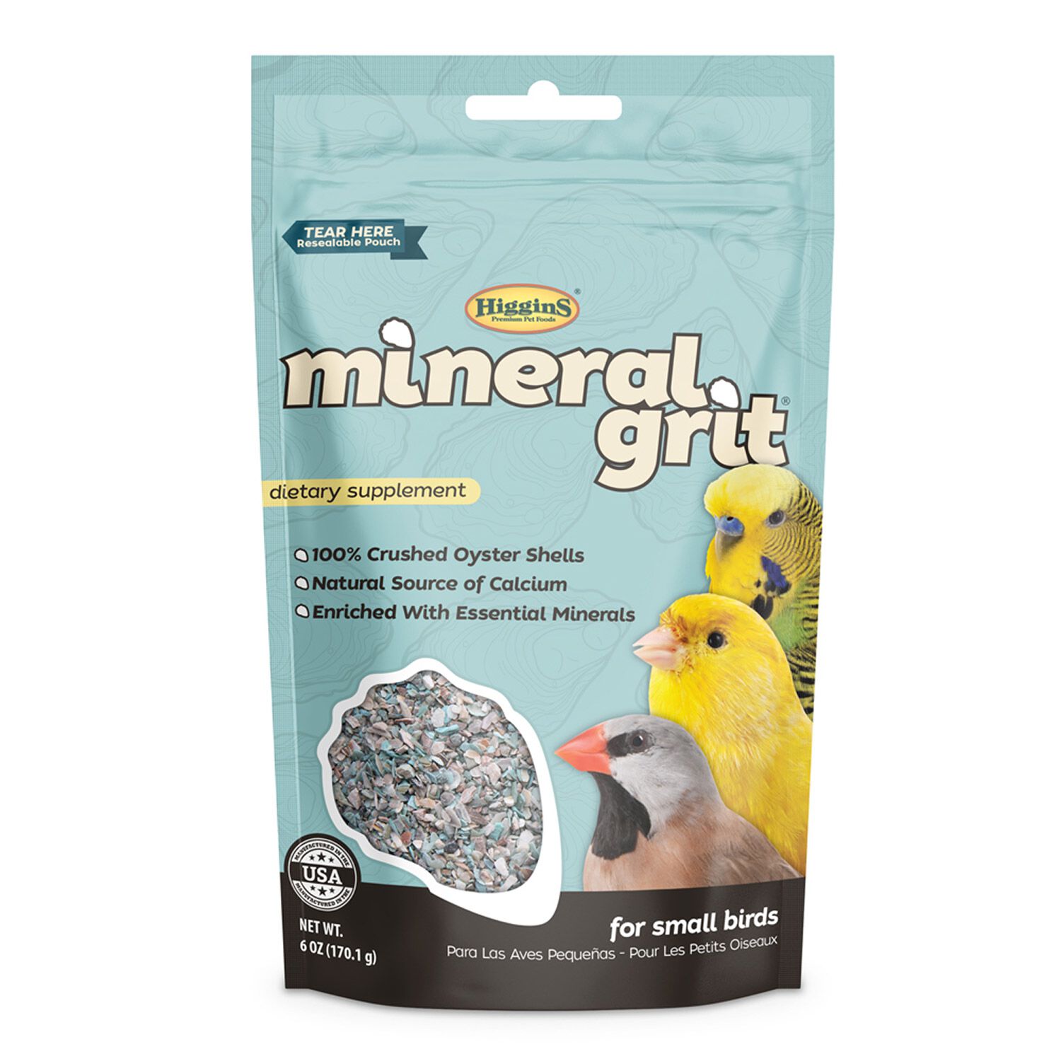 Higgins Mineral Grit For Small Birds