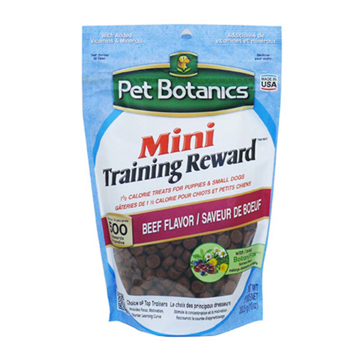 Pet Botanics Mini Training Reward Beef Flavor Dog Treat