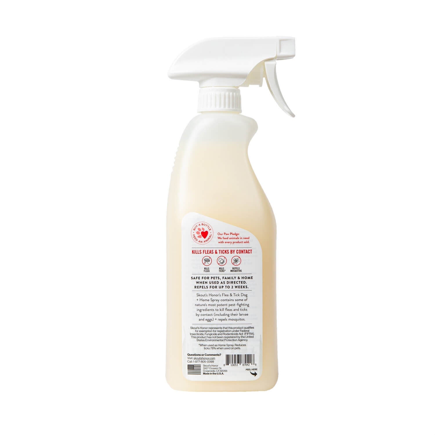 Skout's Honor Max Strength Flea & Tick Dog Home Spray