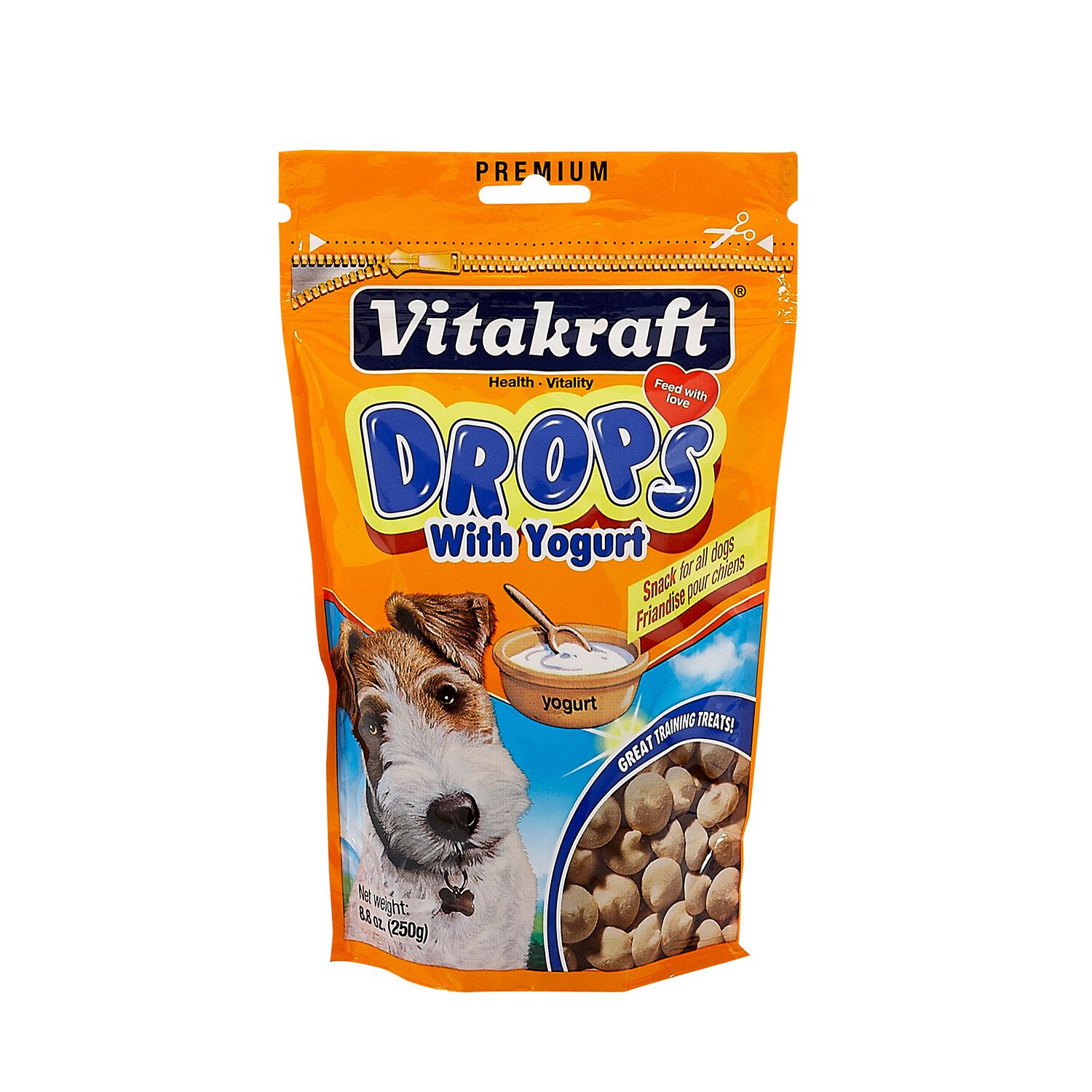 Vitakraft Drops With Yogurt For Dogs Dog Treat