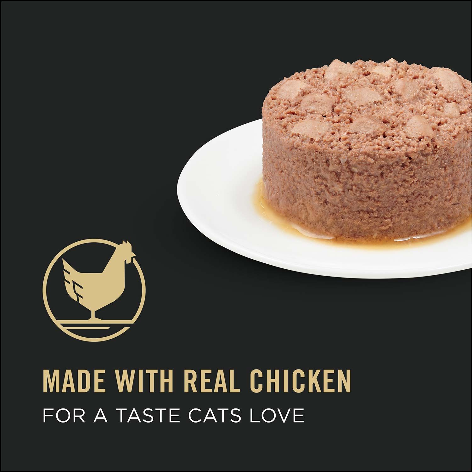 Purina Pro Plan Classic Chunky Chicken Entree Cat Food