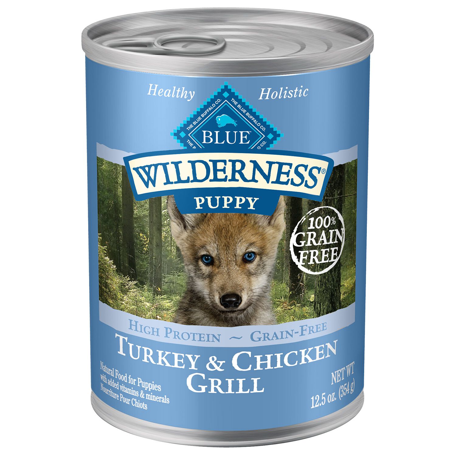 Blue Buffalo Wilderness Puppy Turkey & Chicken Grill Dog Food