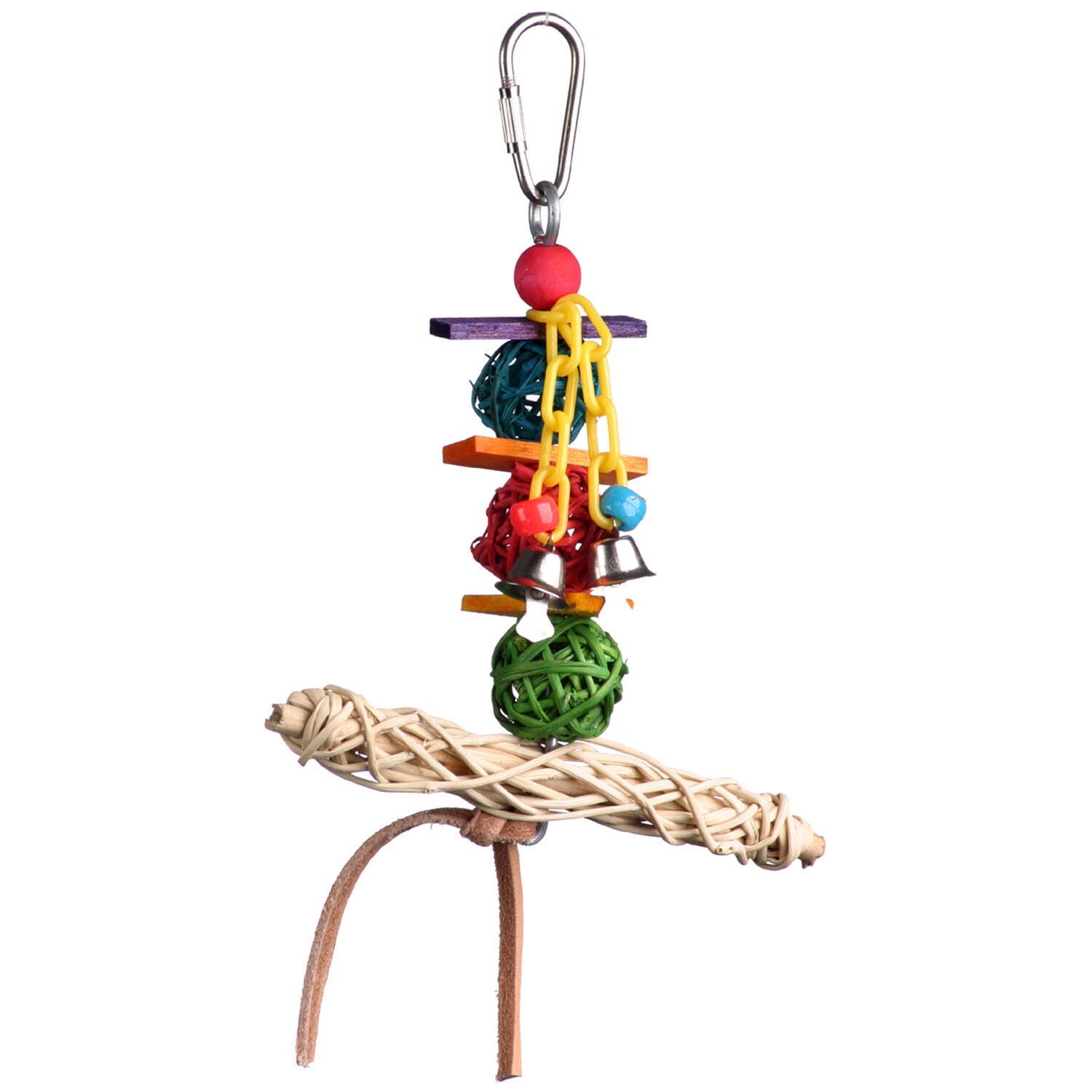 Super Bird Vine T-Bar Swing Bird Toy