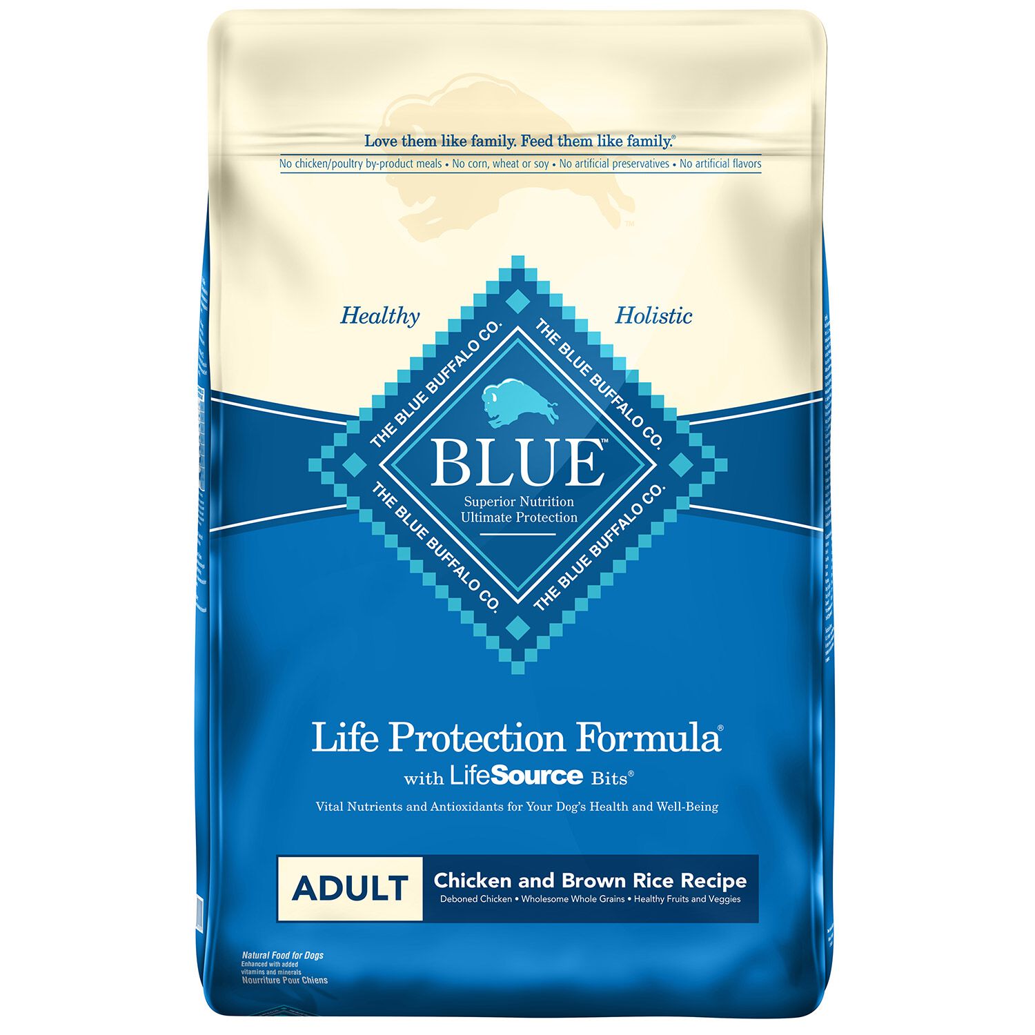 Blue Buffalo Life Protection Chicken & Brown Rice Adult Dog Food