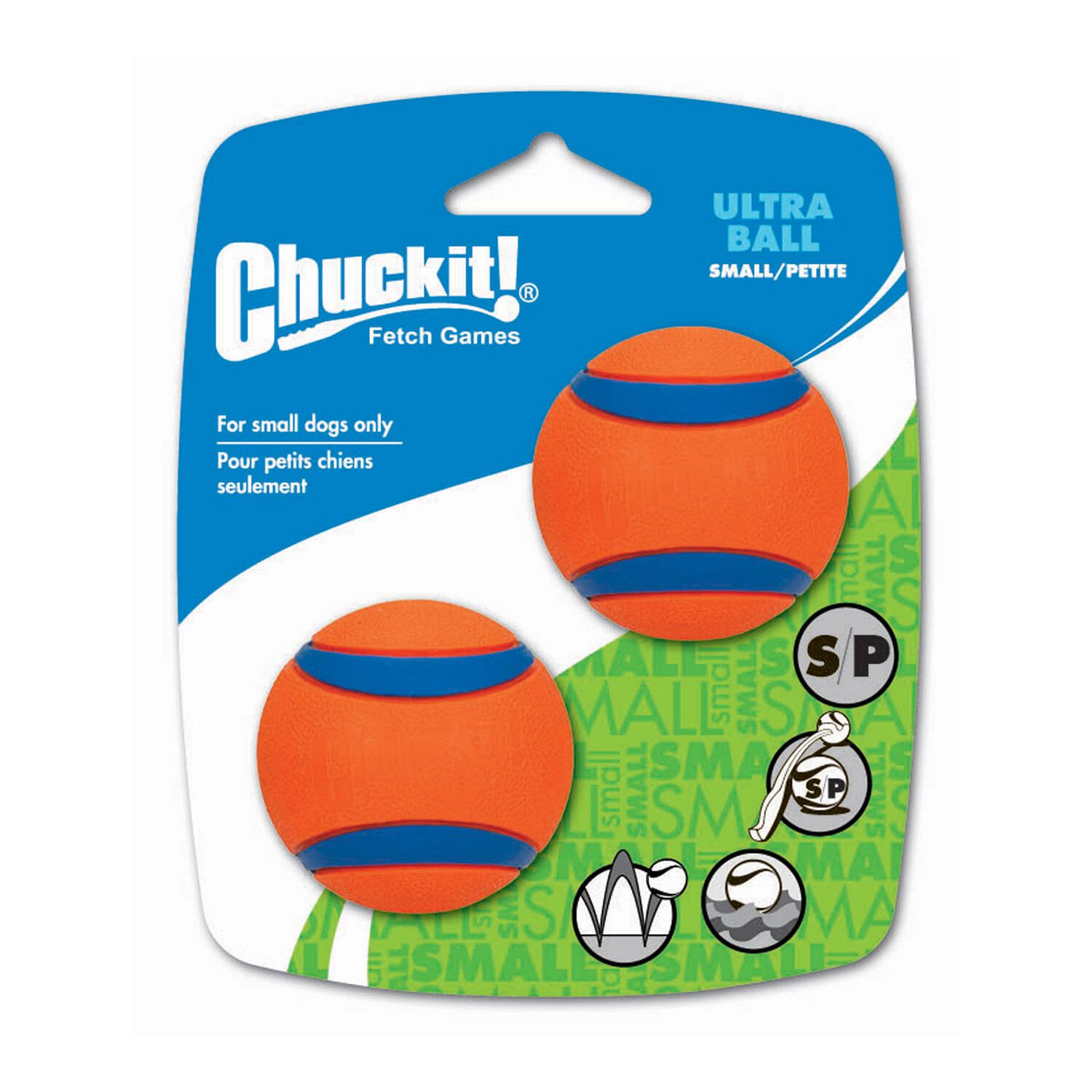 Chuckit! Ultra Ball Dog Toy, 2 Pack