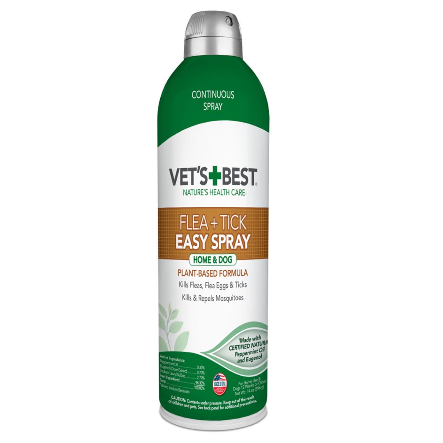 Vet's Best Flea & Tick Easy Spray For Home And Dogs