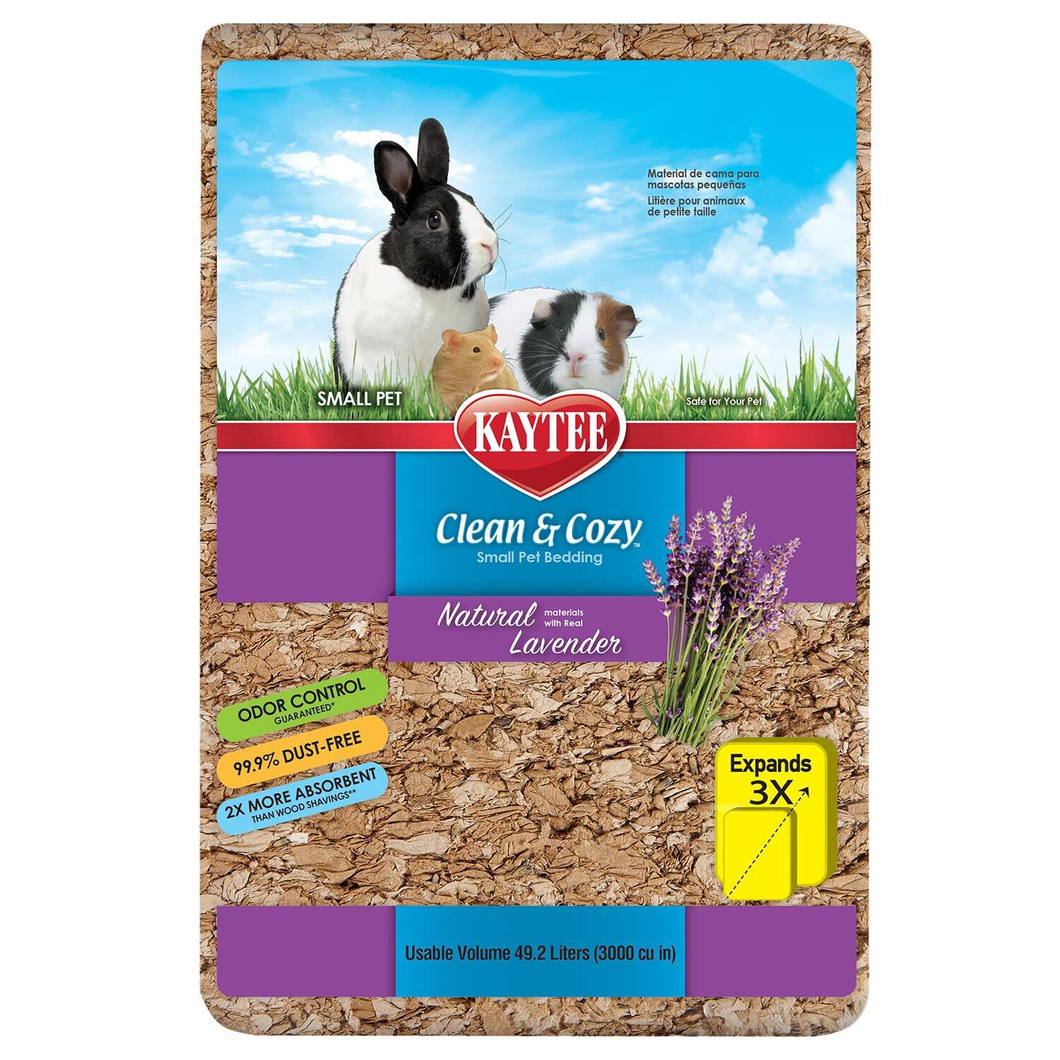Kaytee Clean & Cozy Natural With Lavender Small Animal Bedding