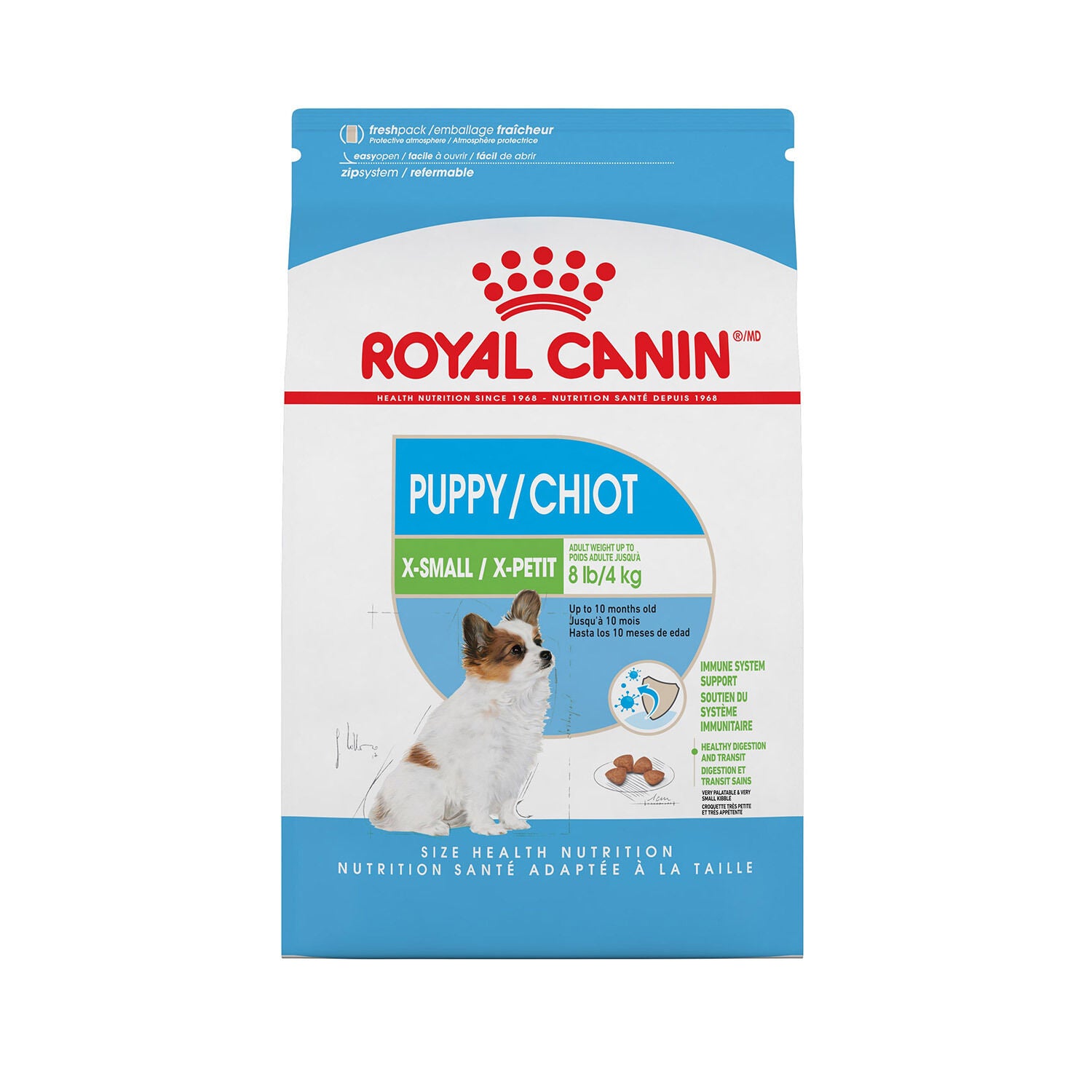 Royal Canin Size Health Nutrition Extra-Small Puppy Dry Dog Food, 3-Lb Bag