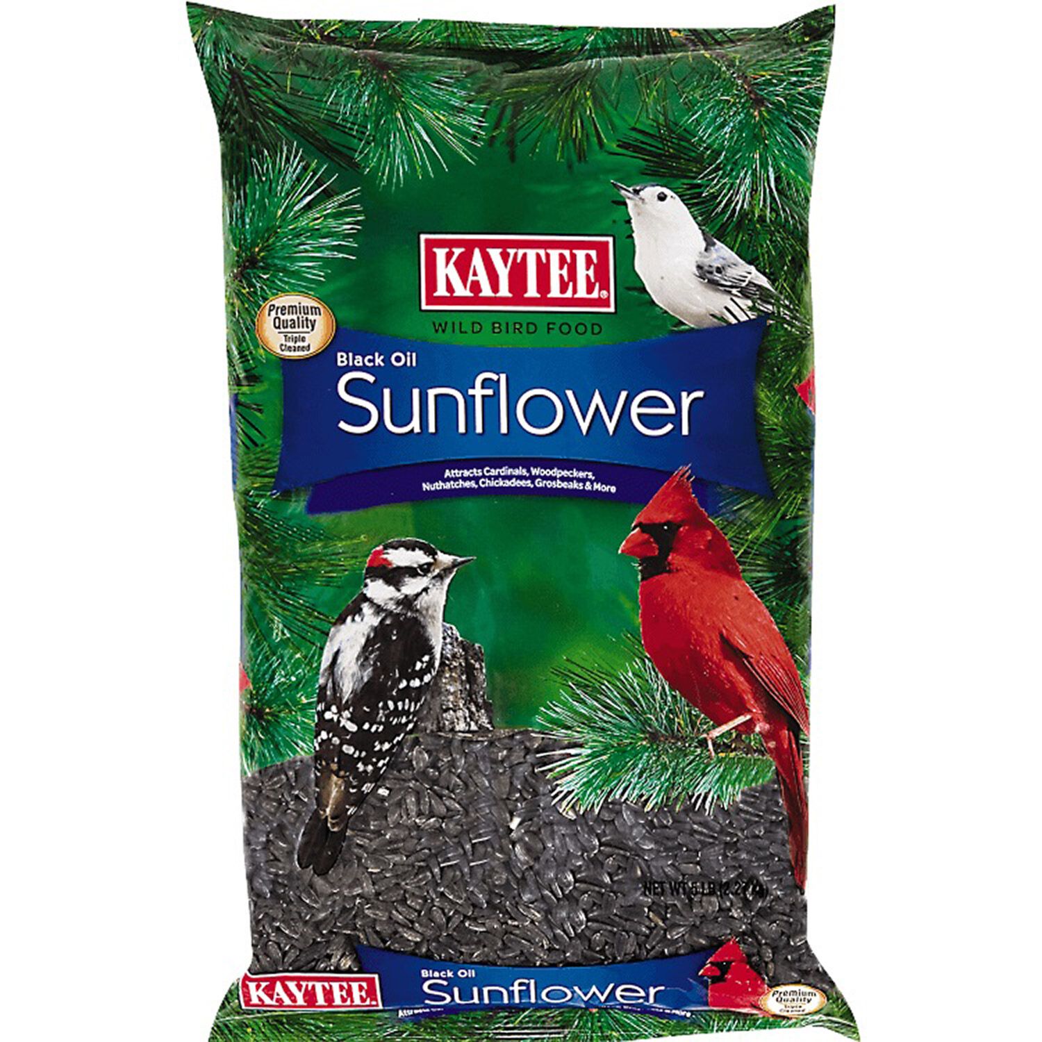 Kaytee Black Oil Sunflower Wild Bird Food