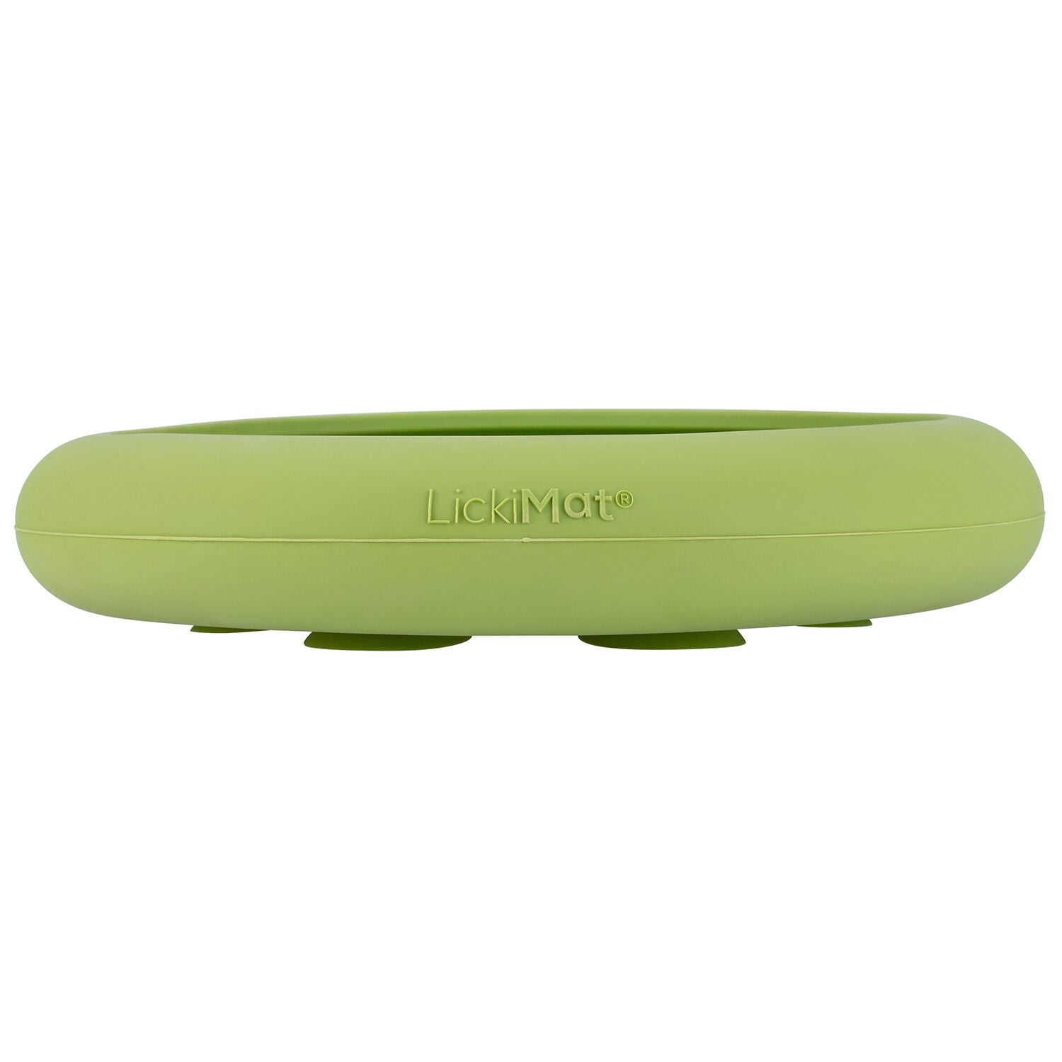 Lickimat Ufo Lickmat & Slow Feeder Dog Bowl - Green