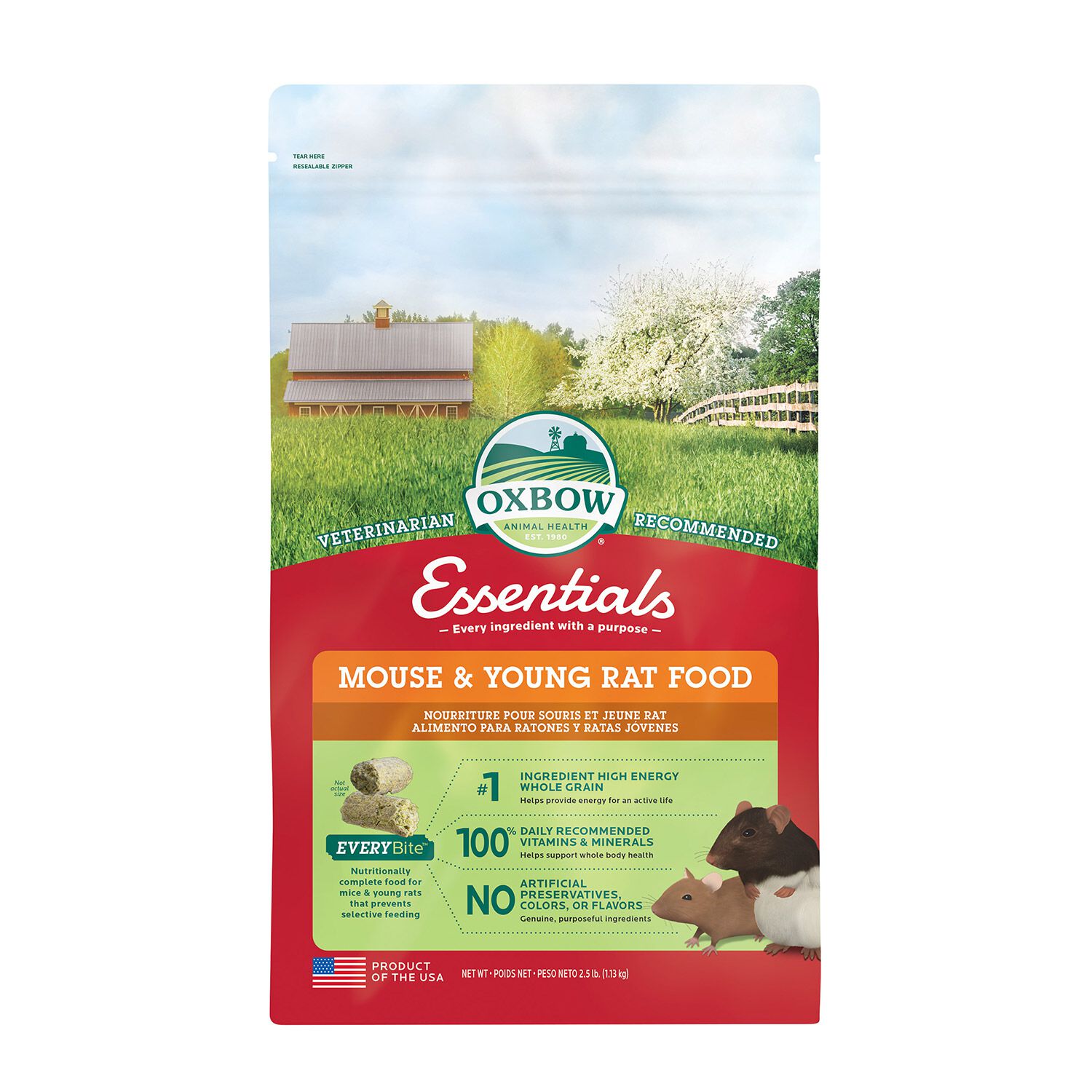 Oxbow Essentials Mouse And Young Rat Food