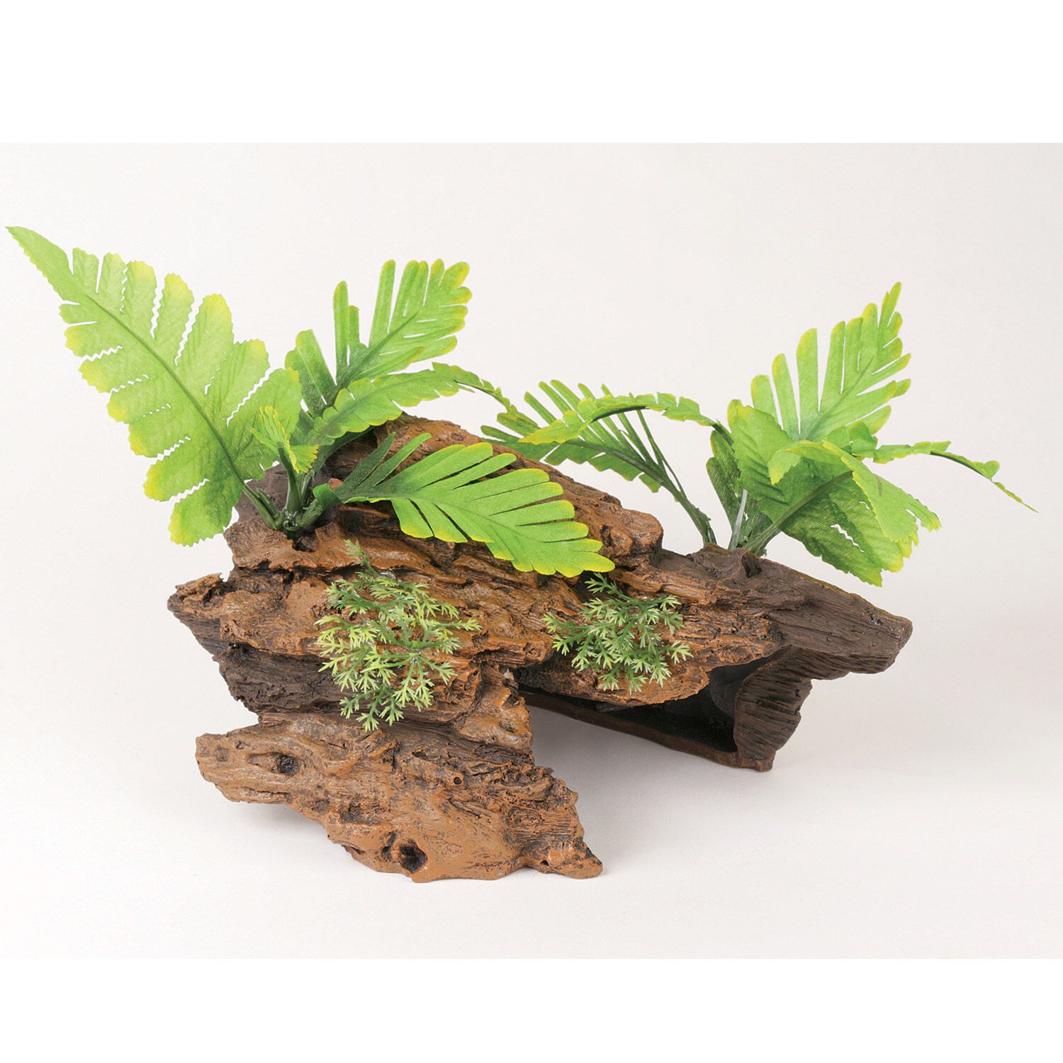 Marina Naturals Malaysian Decorative Driftwood With Plants - Medium