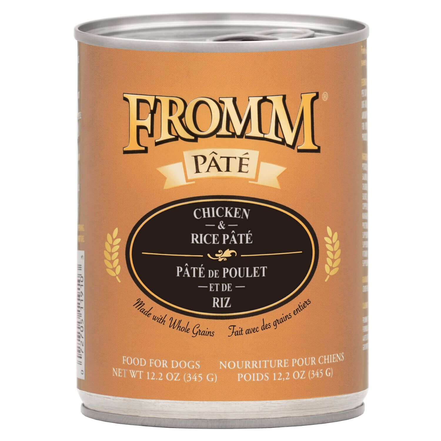 Fromm P&acirc;t&eacute; Chicken & Rice P&acirc;t&eacute; Food For Dogs 12.2 Oz