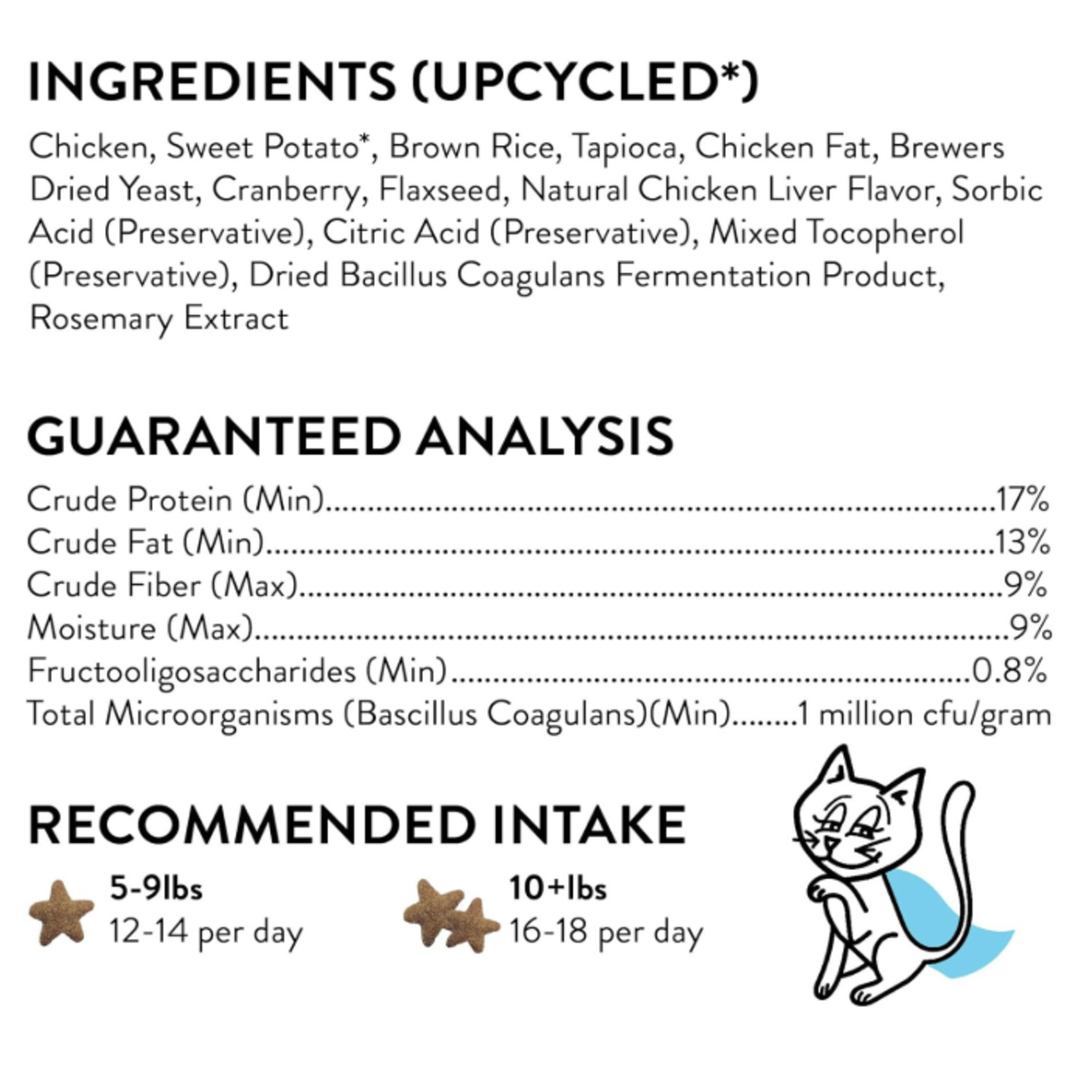 Shameless Pets Cran You Say Chicken Crunchy Cat Treats, 2.5Oz
